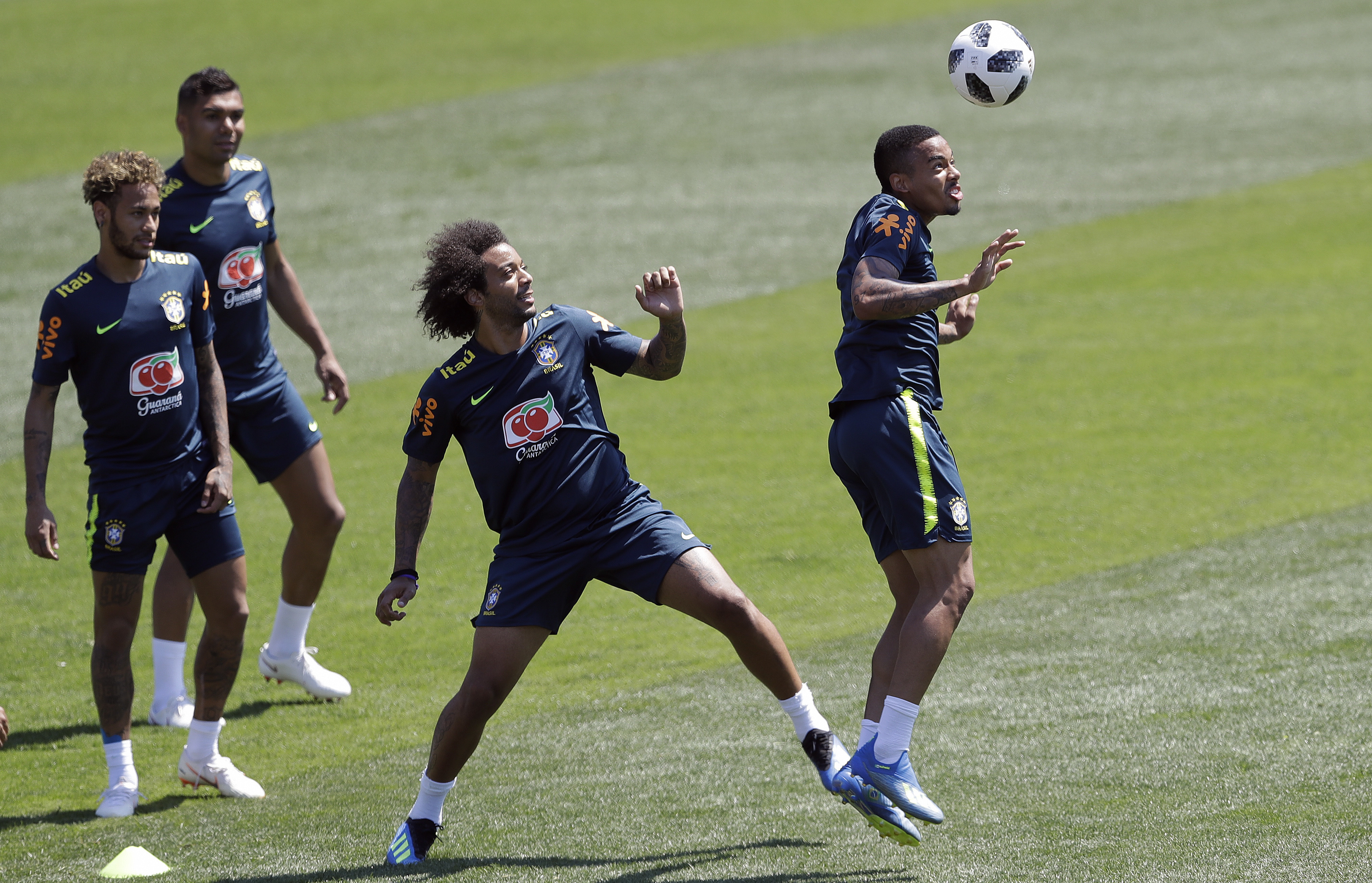 Brazil right at home at World Cup base in sunny Sochi
