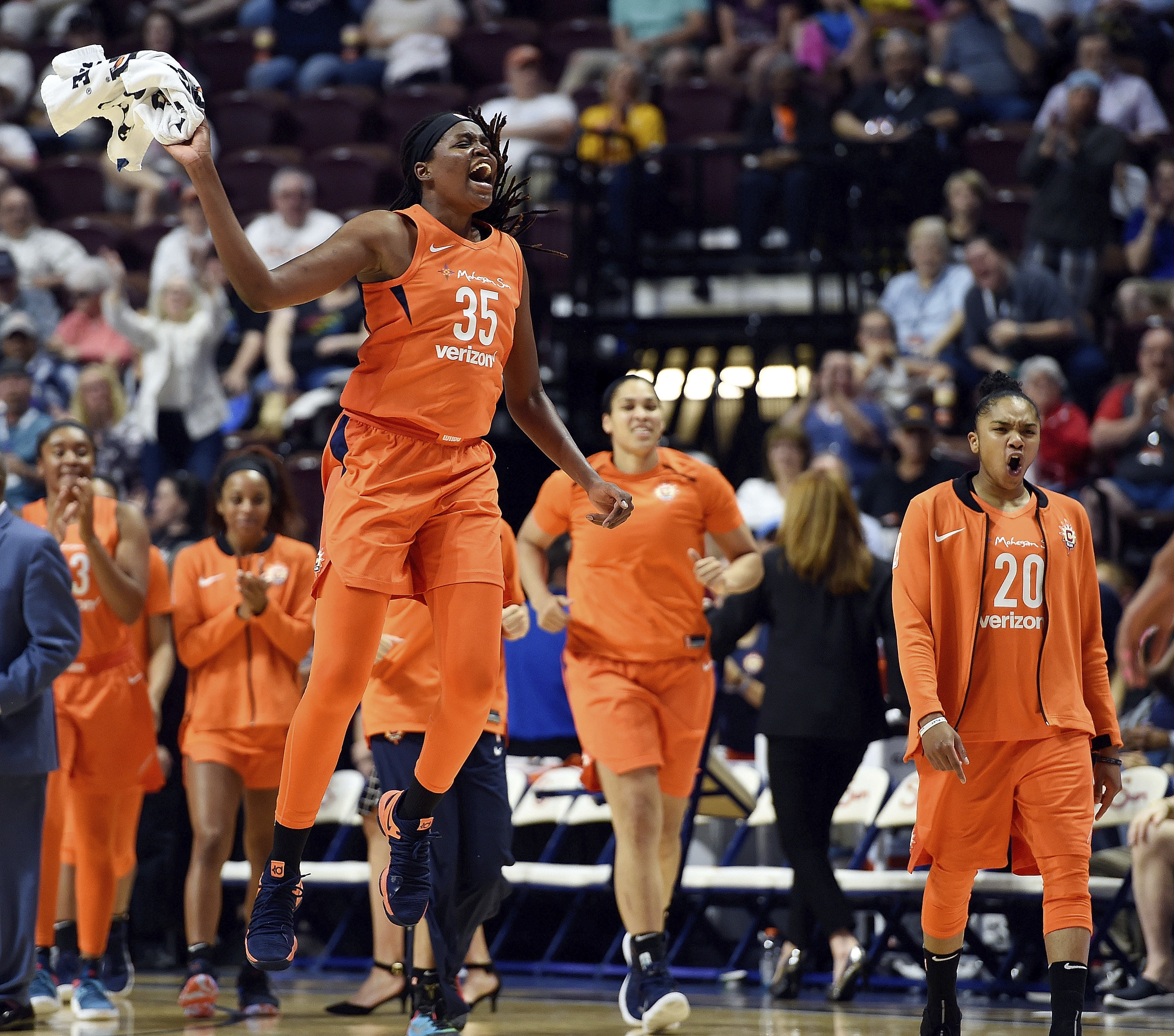 Surging Connecticut Sun move to top of AP power poll