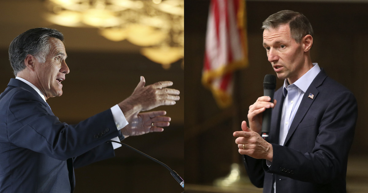 Mitt Romney vs. Mike Kennedy: A tale of two campaigns in GOP primary