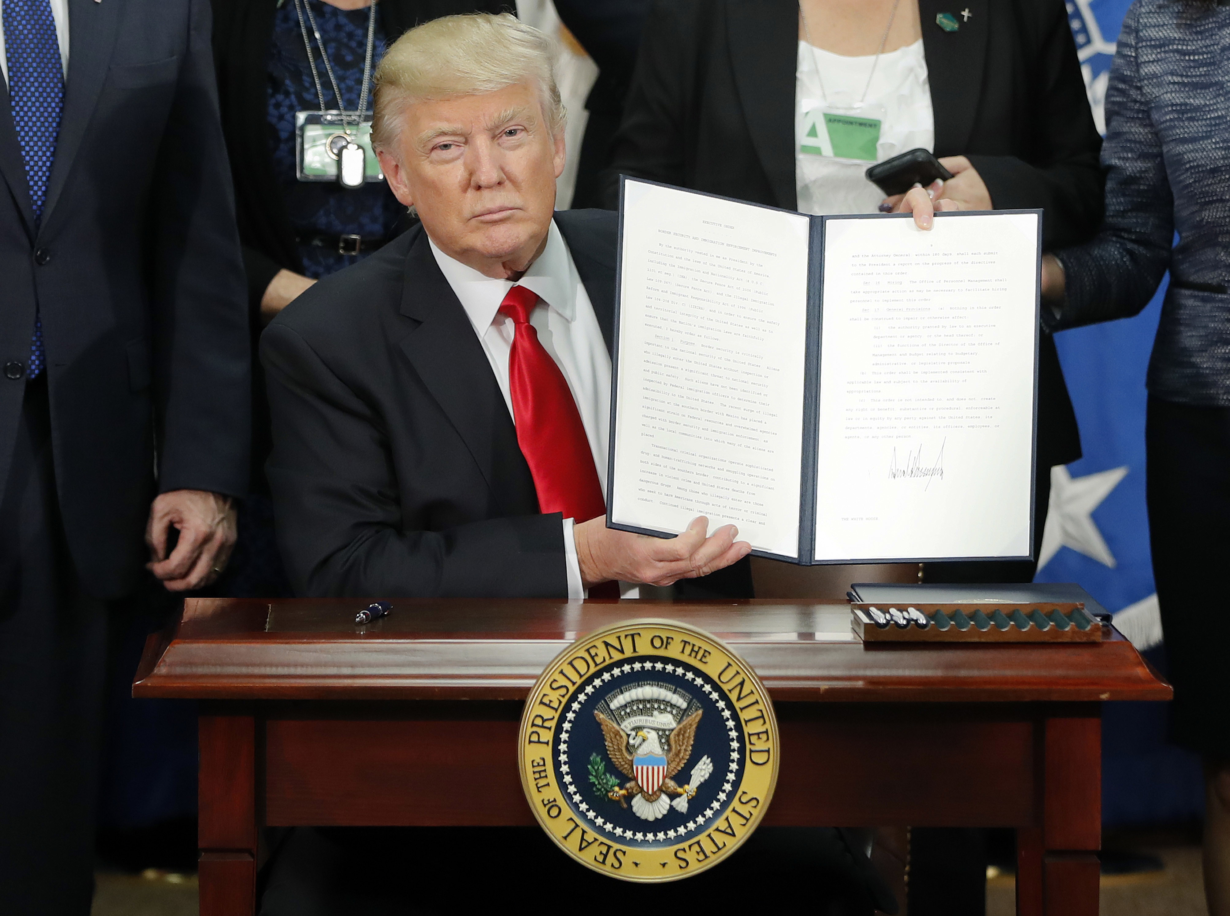 The Latest: NY attorney general sues over Trump's foundation