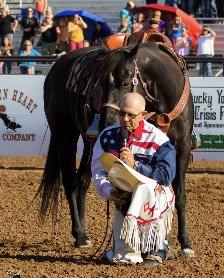 J. Brent Kelly has announced the Utah High School Rodeo for 31 years. In July, he’ll be inducted into the Utah Cowboy Hall of Fame in Ogden. (Photo: Courtesy of Jason Kelly)