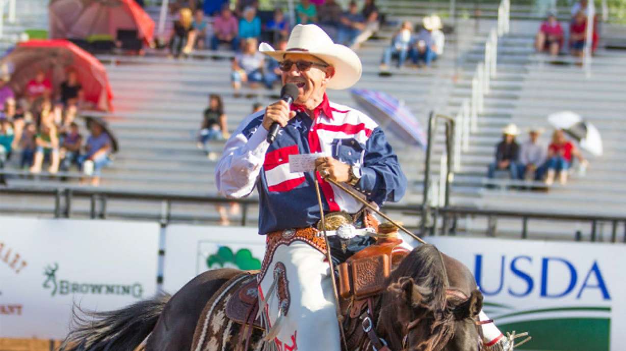 ‘He’s just a legend’: Heber City man headed for Utah Cowboy Hall of Fame after 31 years of rodeo announcing