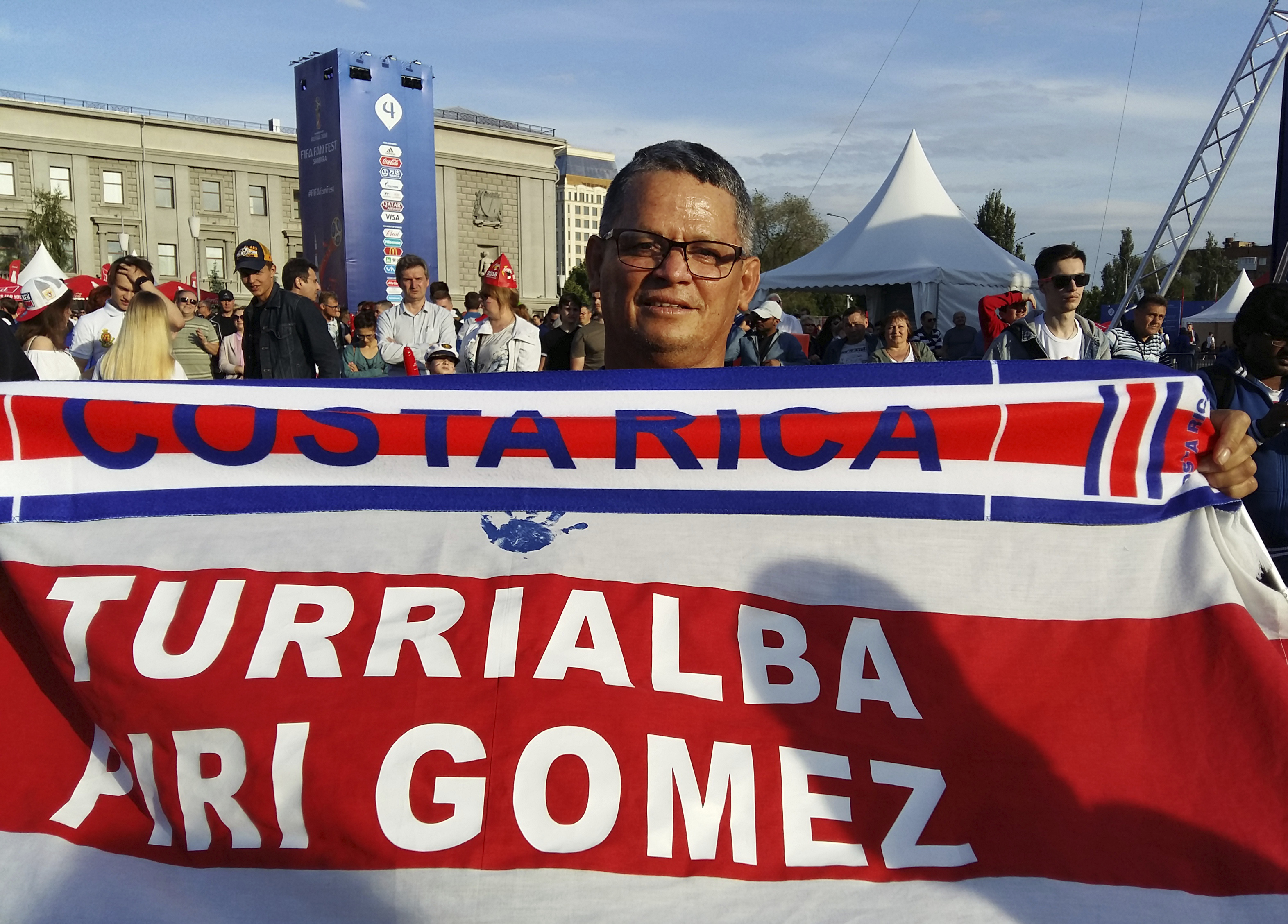 Costa Rica fan wins dream trip to the World Cup in Russia