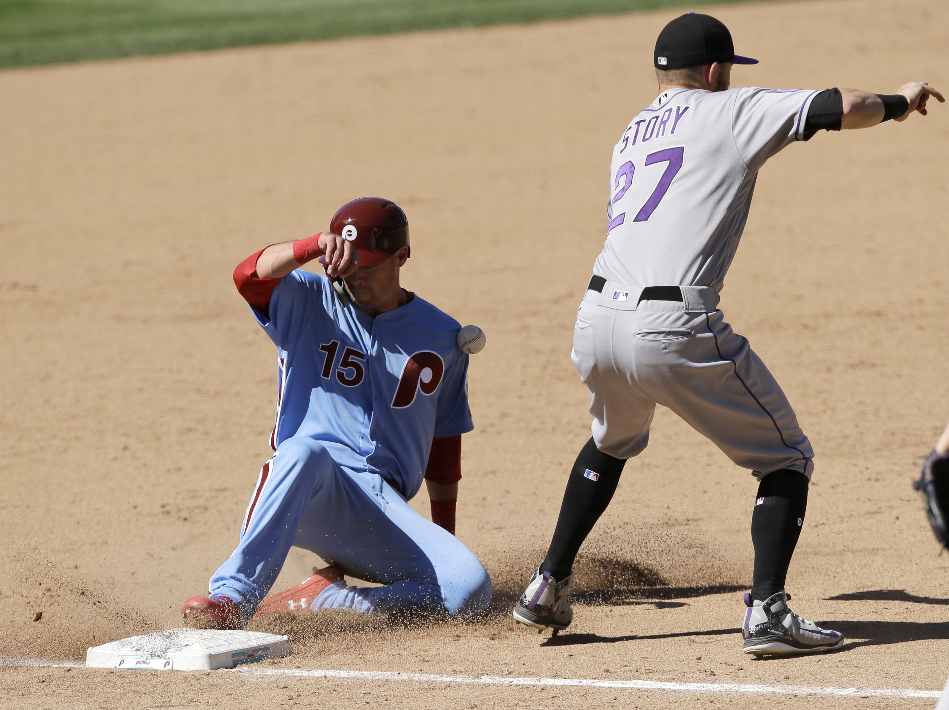 Rockies' Story finally plays at stadium 15 minutes from home