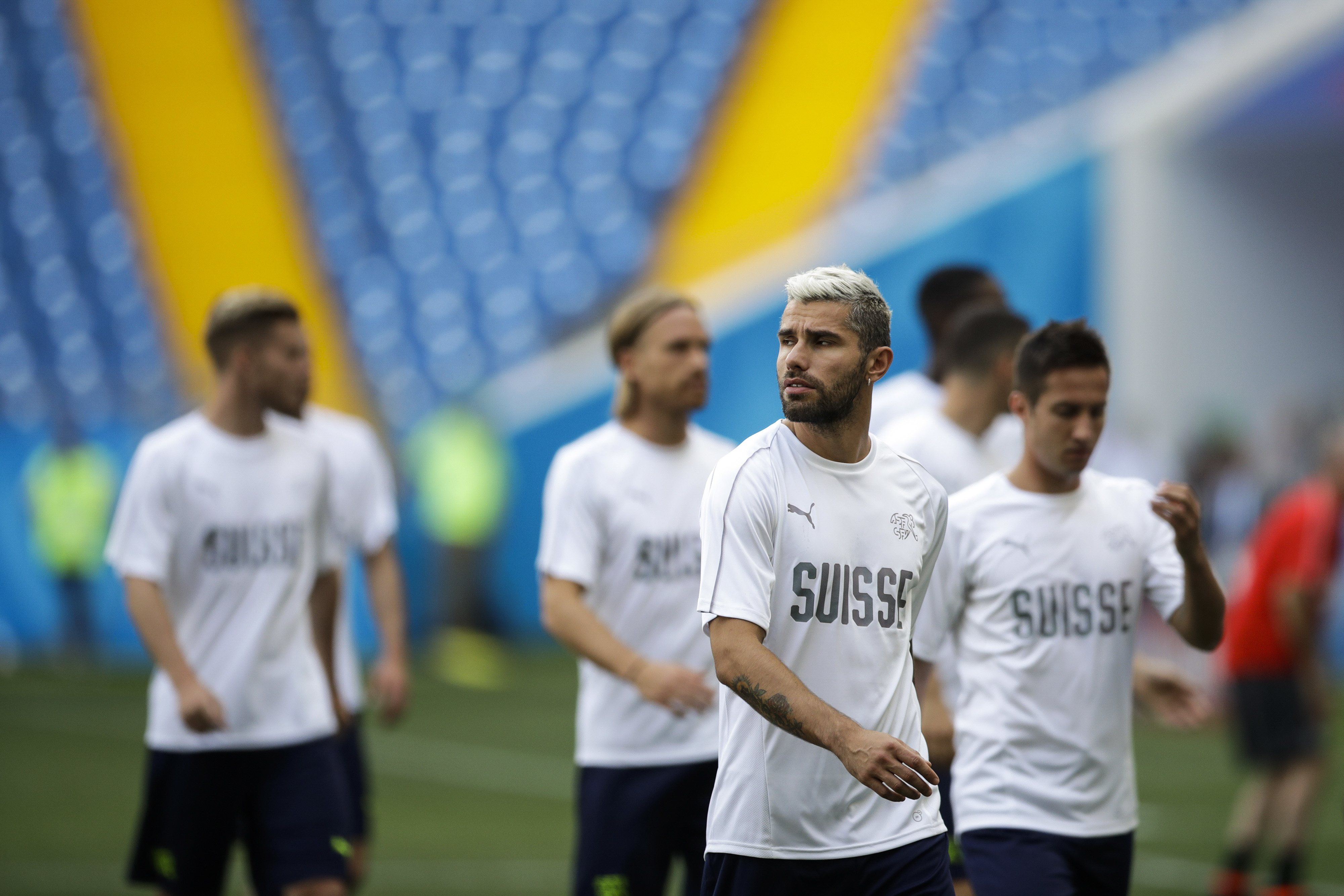 Swiss coach says goal is to stop Brazil playing like Brazil