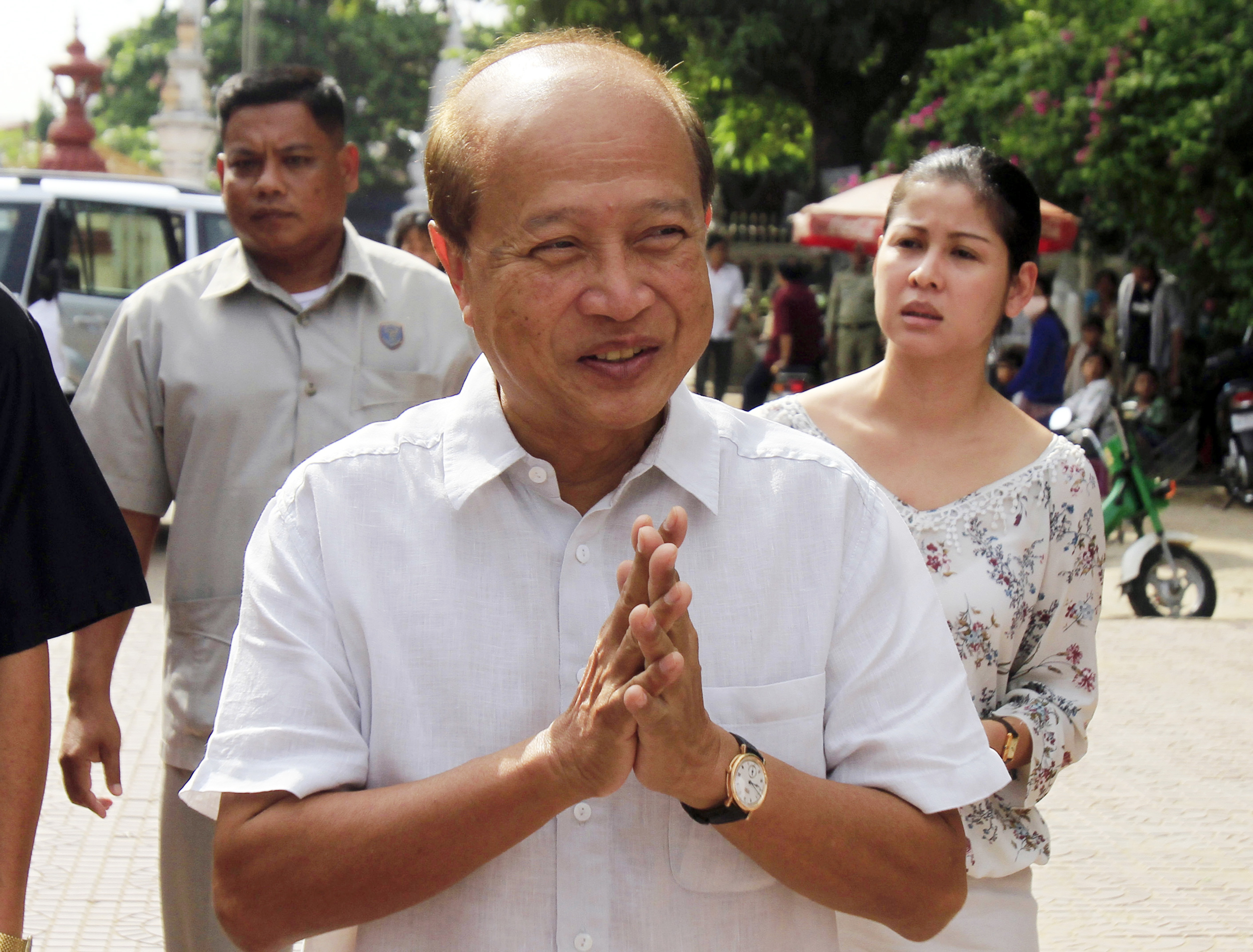 Injured former Cambodian PM Ranariddh sent to Thai hospital