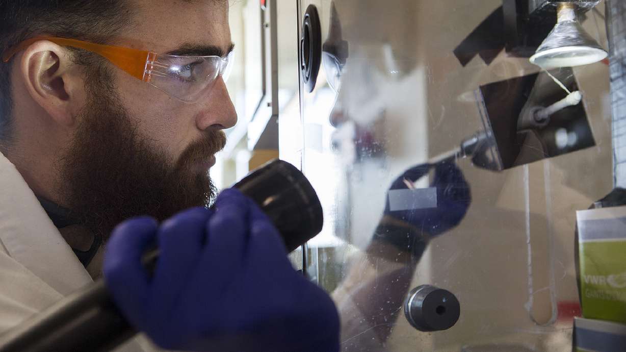 USU lab snags grant to develop spider silk