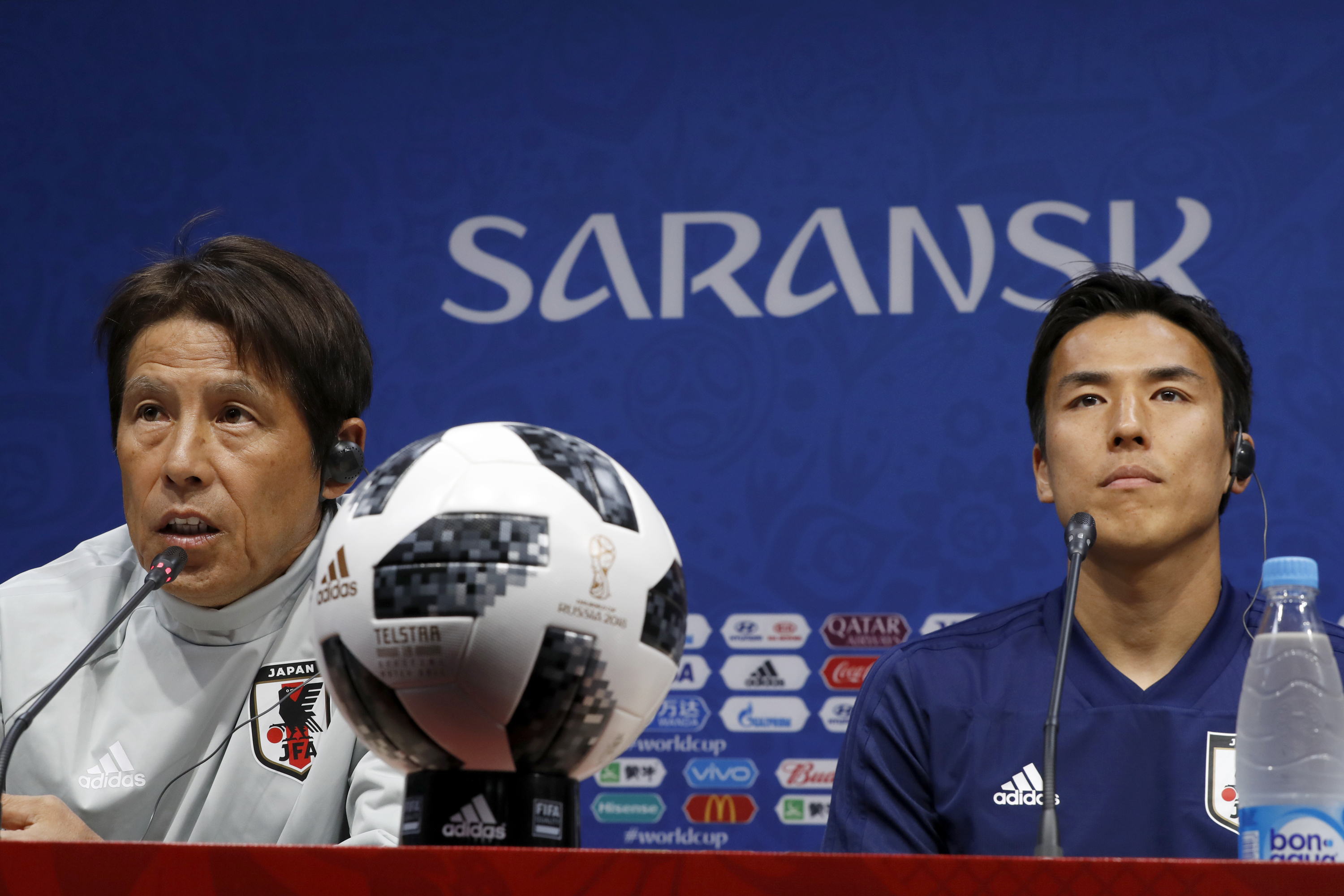 Japan team at World Cup troubled by earthquake, hotel alarm