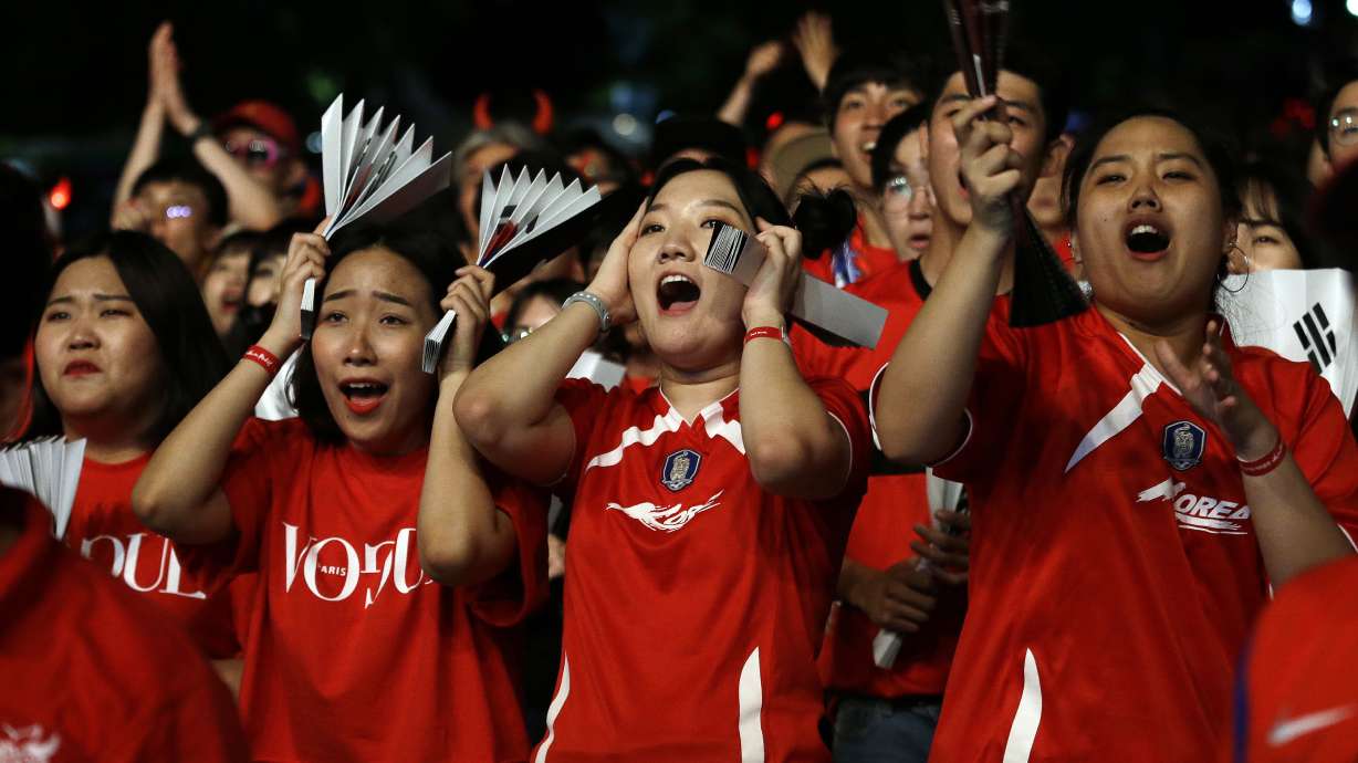 Sweden's height advantage gets to South Korea in World Cup