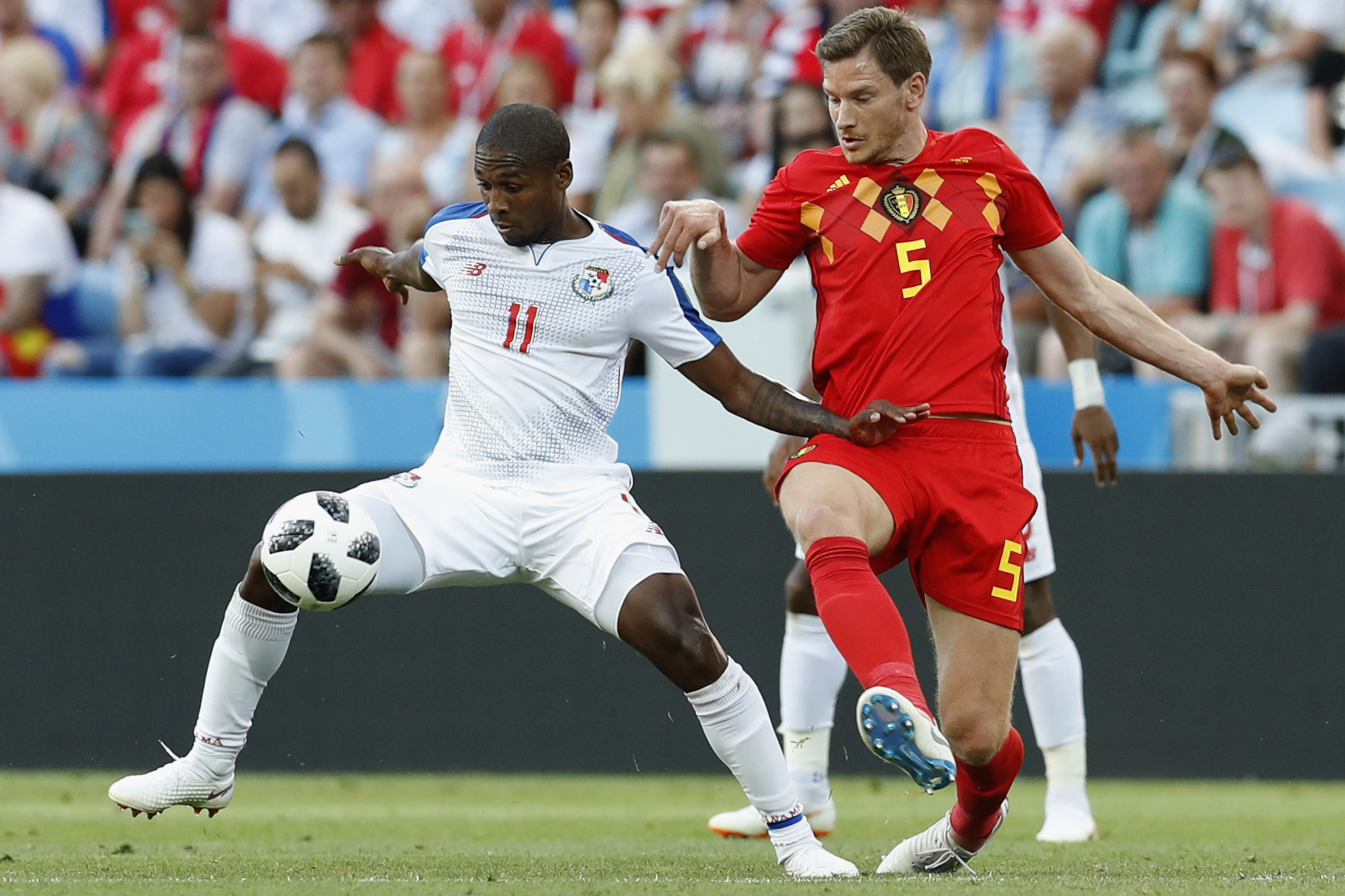 Belgium wakes up in 2nd half, rolls past Panama 3-0