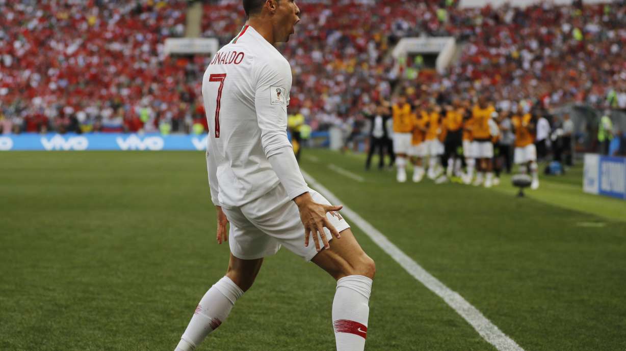 Ronaldo scores in Portugal's 1-0 win, Morocco eliminated