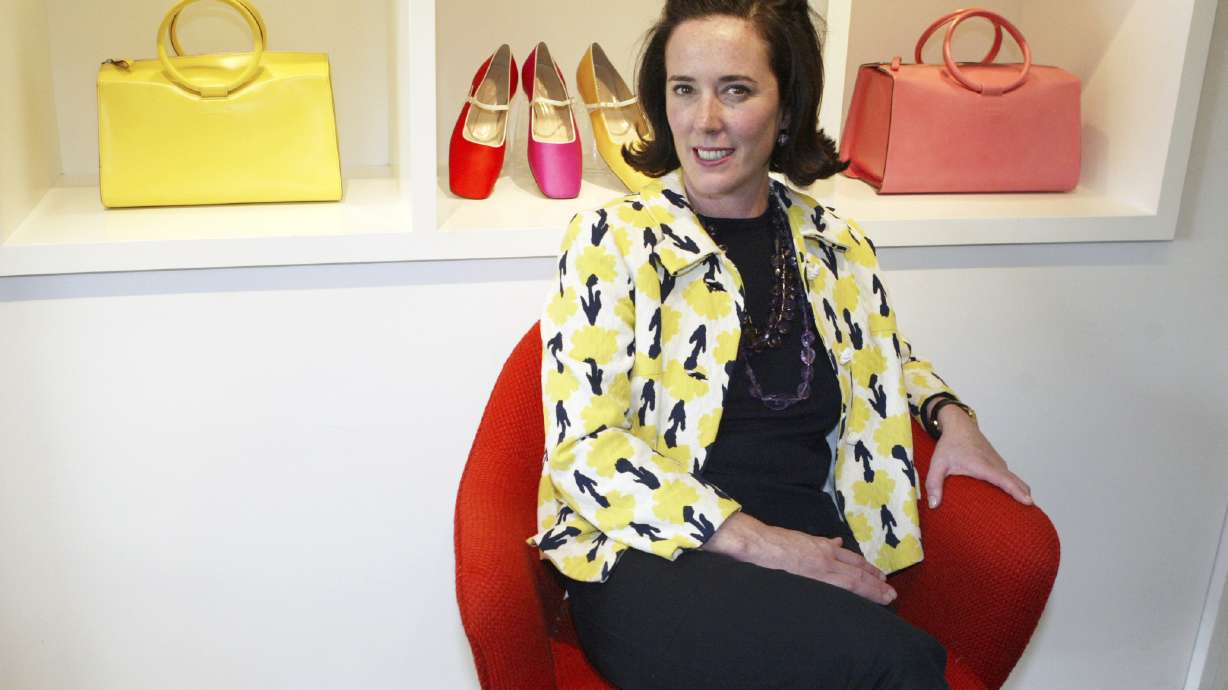 The Latest: Hundreds attend funeral for designer Kate Spade