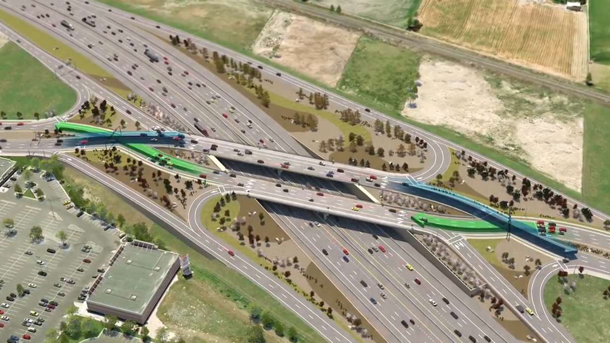 BYU traffic engineers are teaming up with the Utah Department of Transportation to save lives by eliminating left-hand turns on busy Utah roads. (Photo: KSL TV)