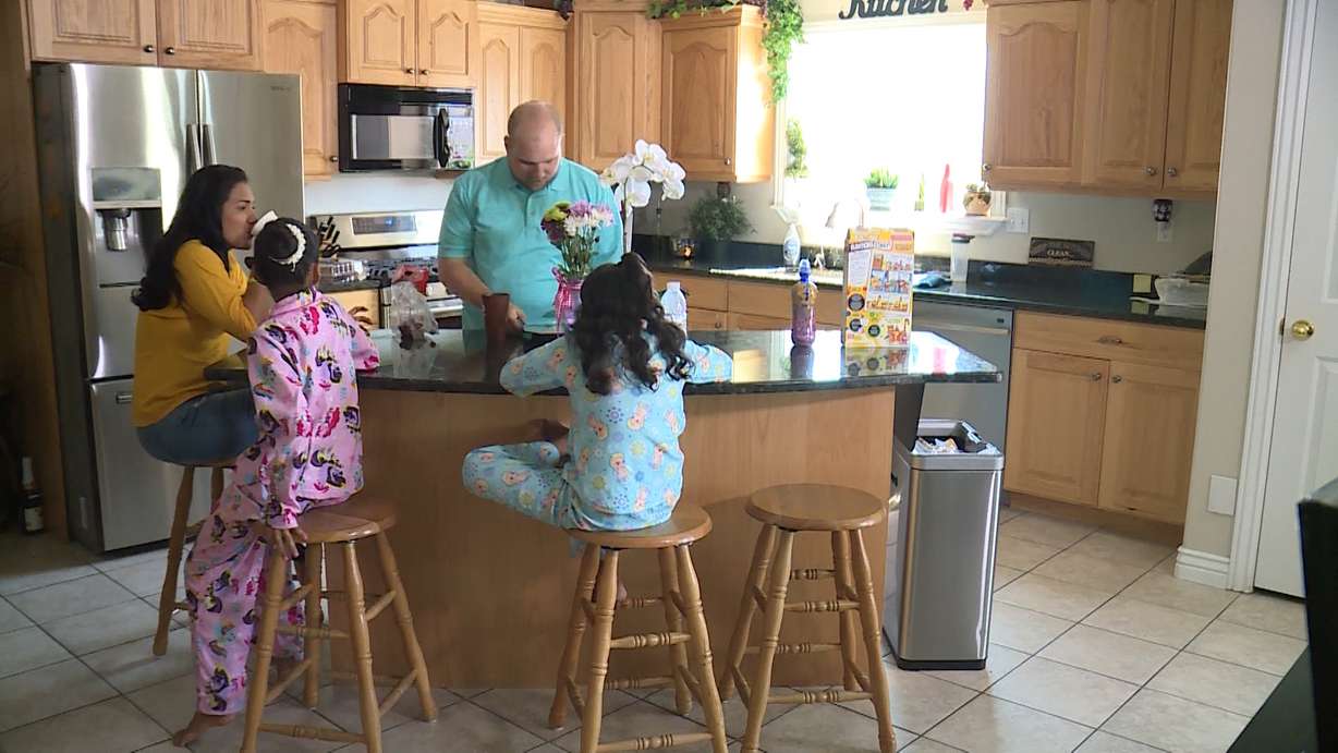 The Holt family. (Photo: Winston Armani, KSL TV)