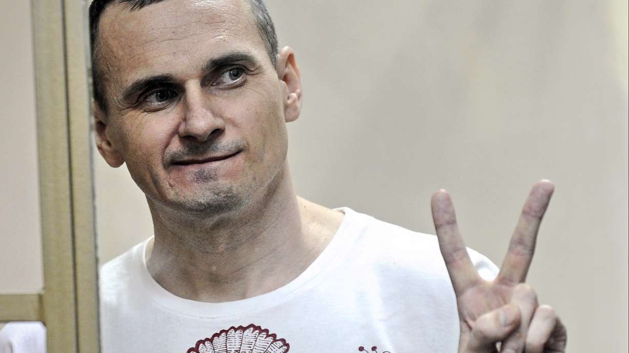 Jailed filmmaker in Russia loses 44 pounds on hunger strike