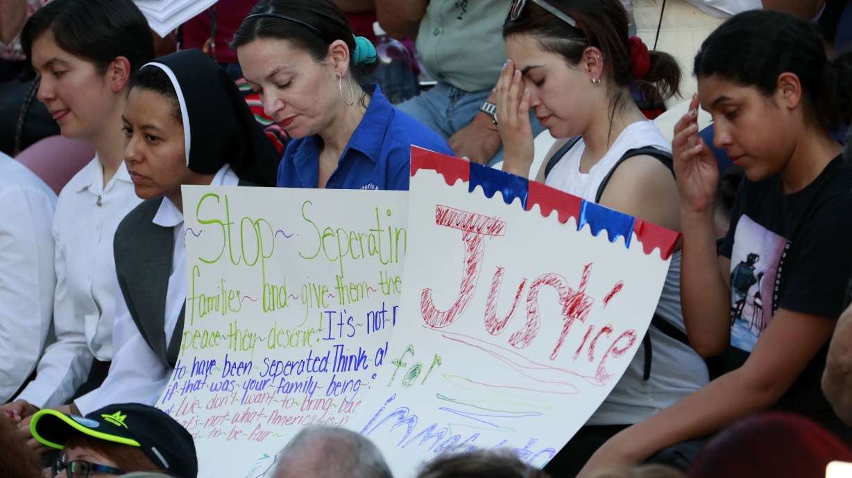 Protesters, Democrats want immigrant families reunited