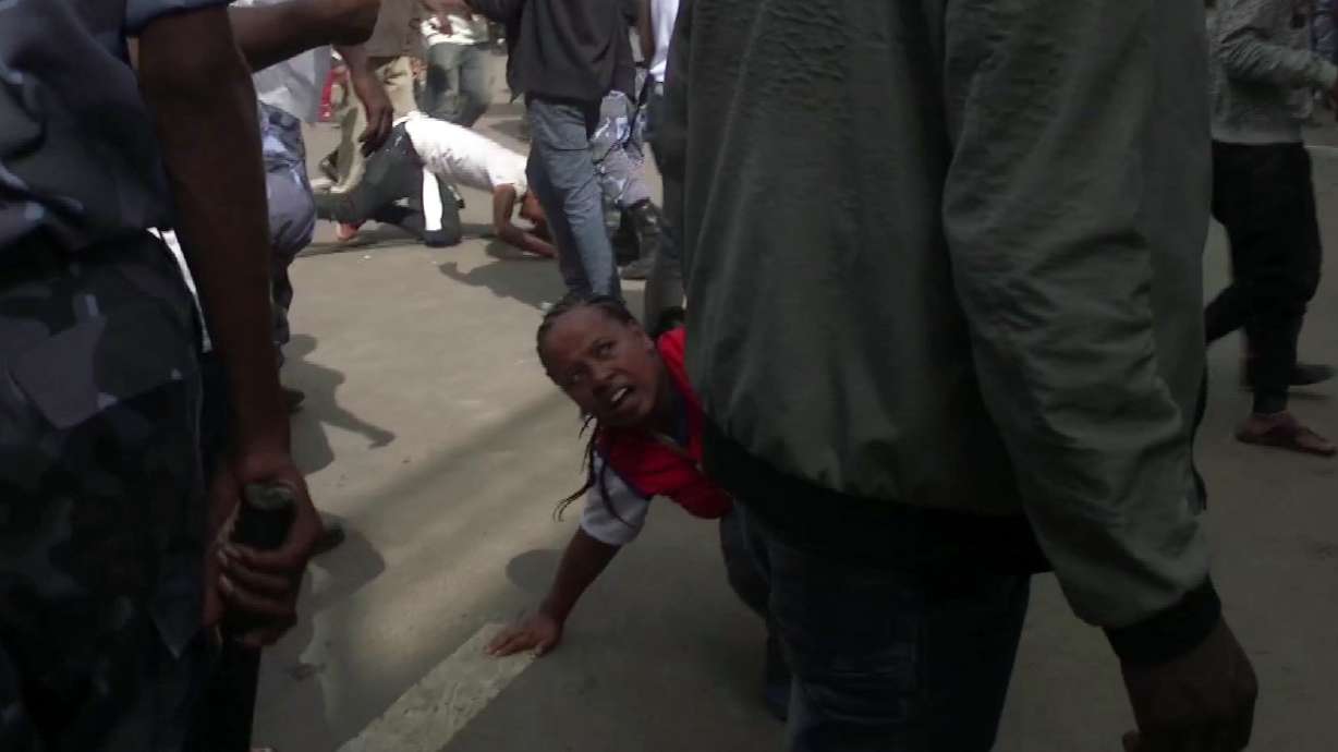 1 dead after attack at huge rally for Ethiopia's new PM