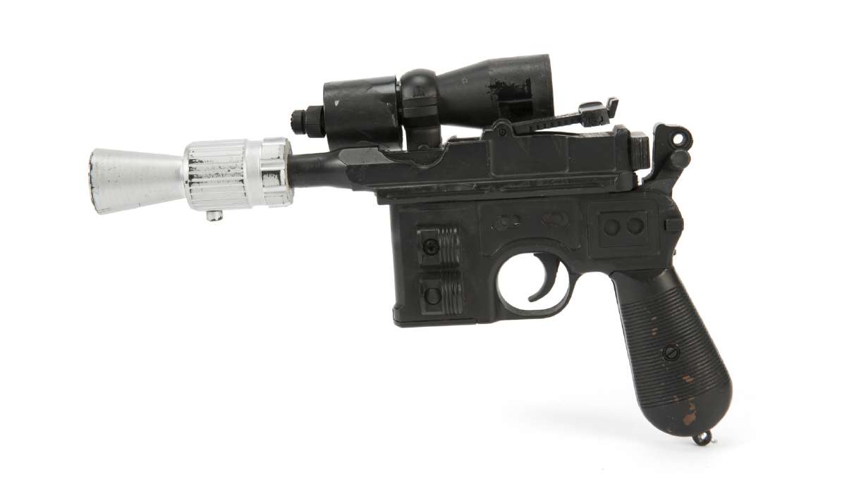 Han Solo's Blaster from 'Return of the Jedi' tops auction
