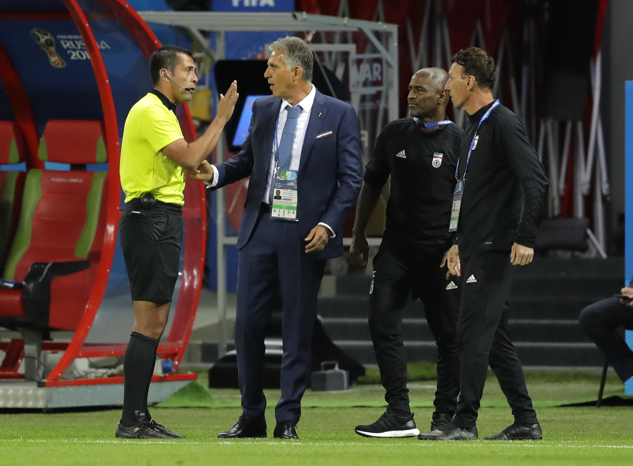 Iranian fans attempt to disrupt Portugal's sleep at hotel