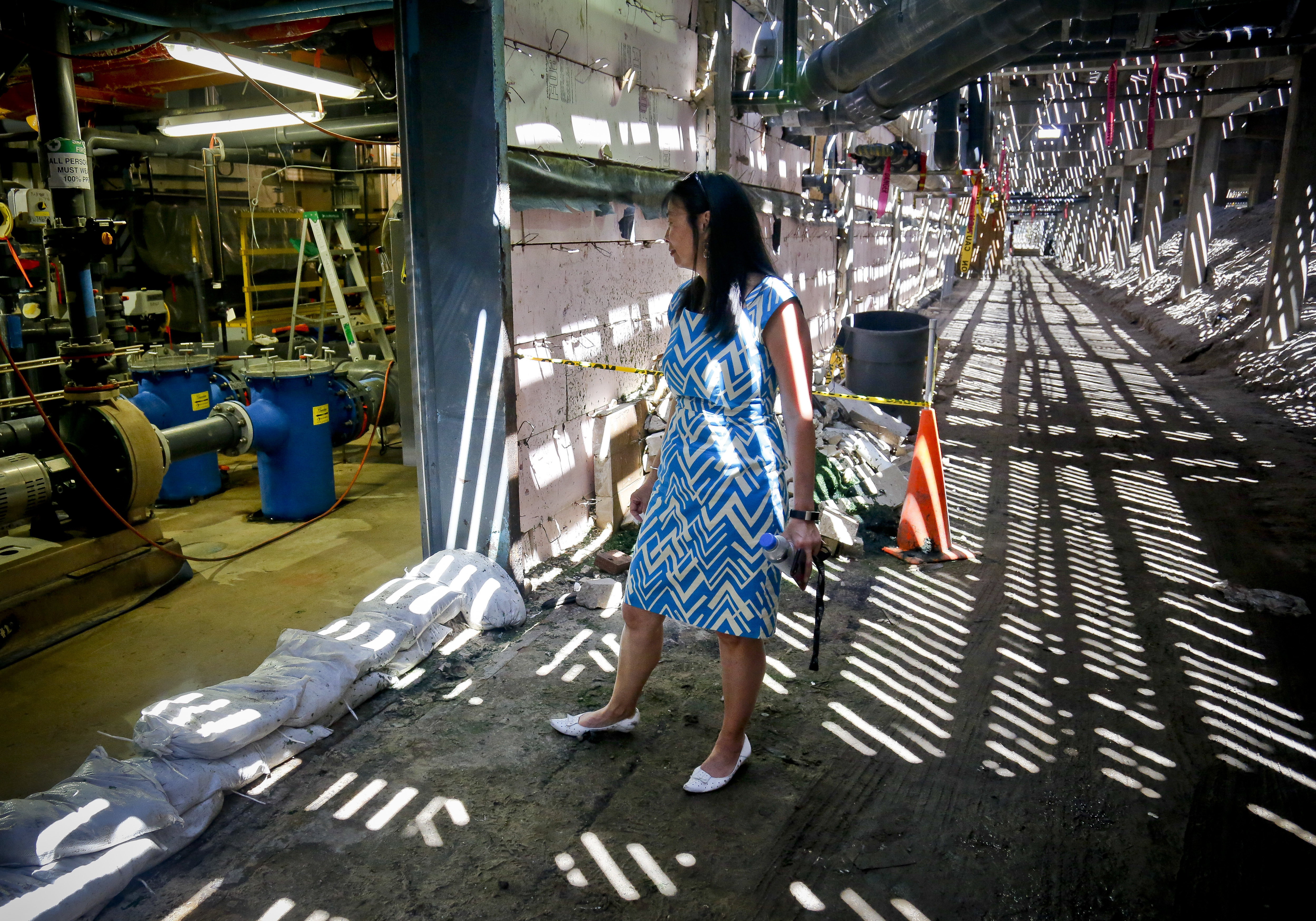 Sandy-ravaged aquarium opens splashy new shark exhibit