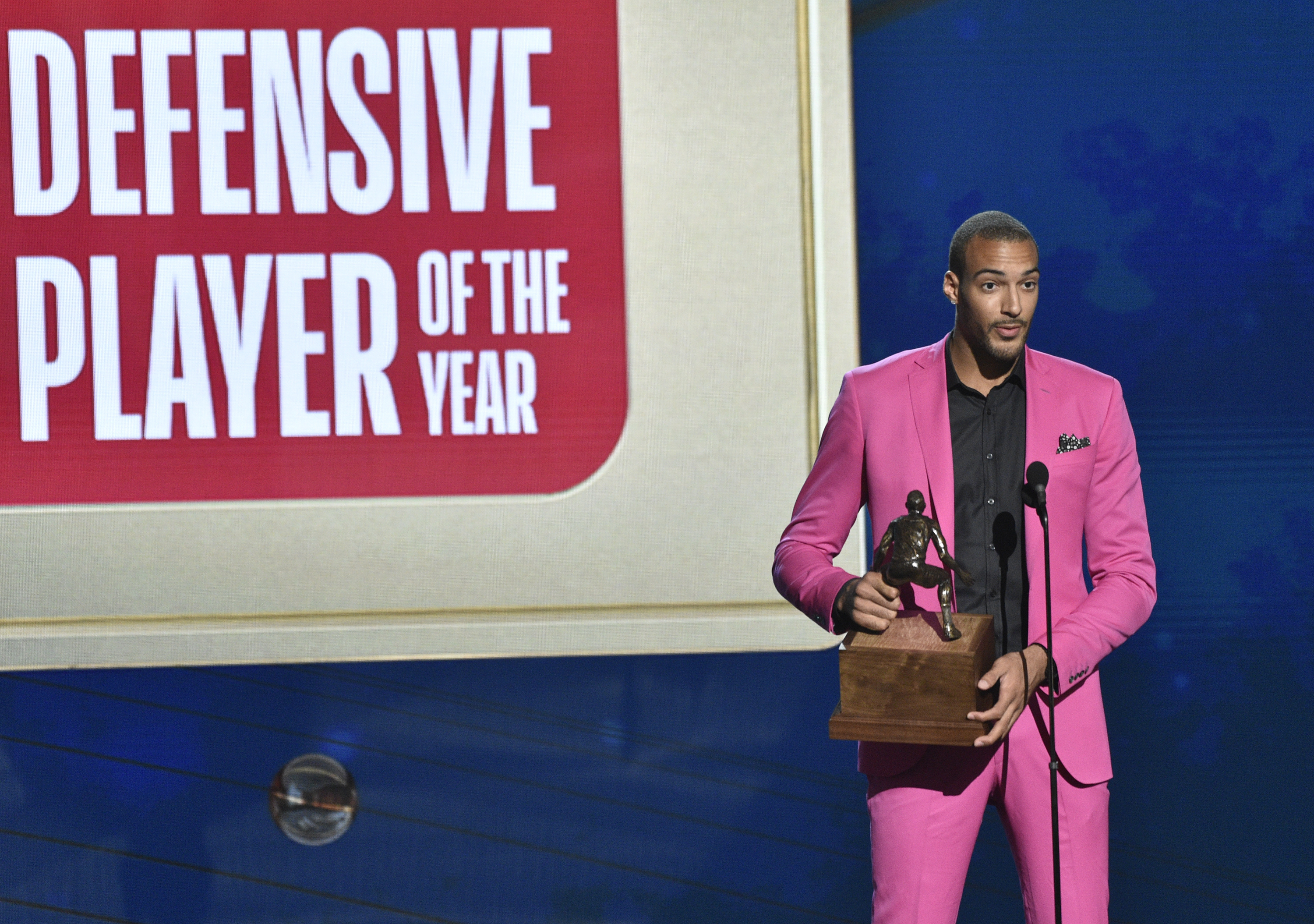 Gobert named NBA's Defensive Player of the Year; Mitchell, Snyder finish runner-up in rookie and coach races