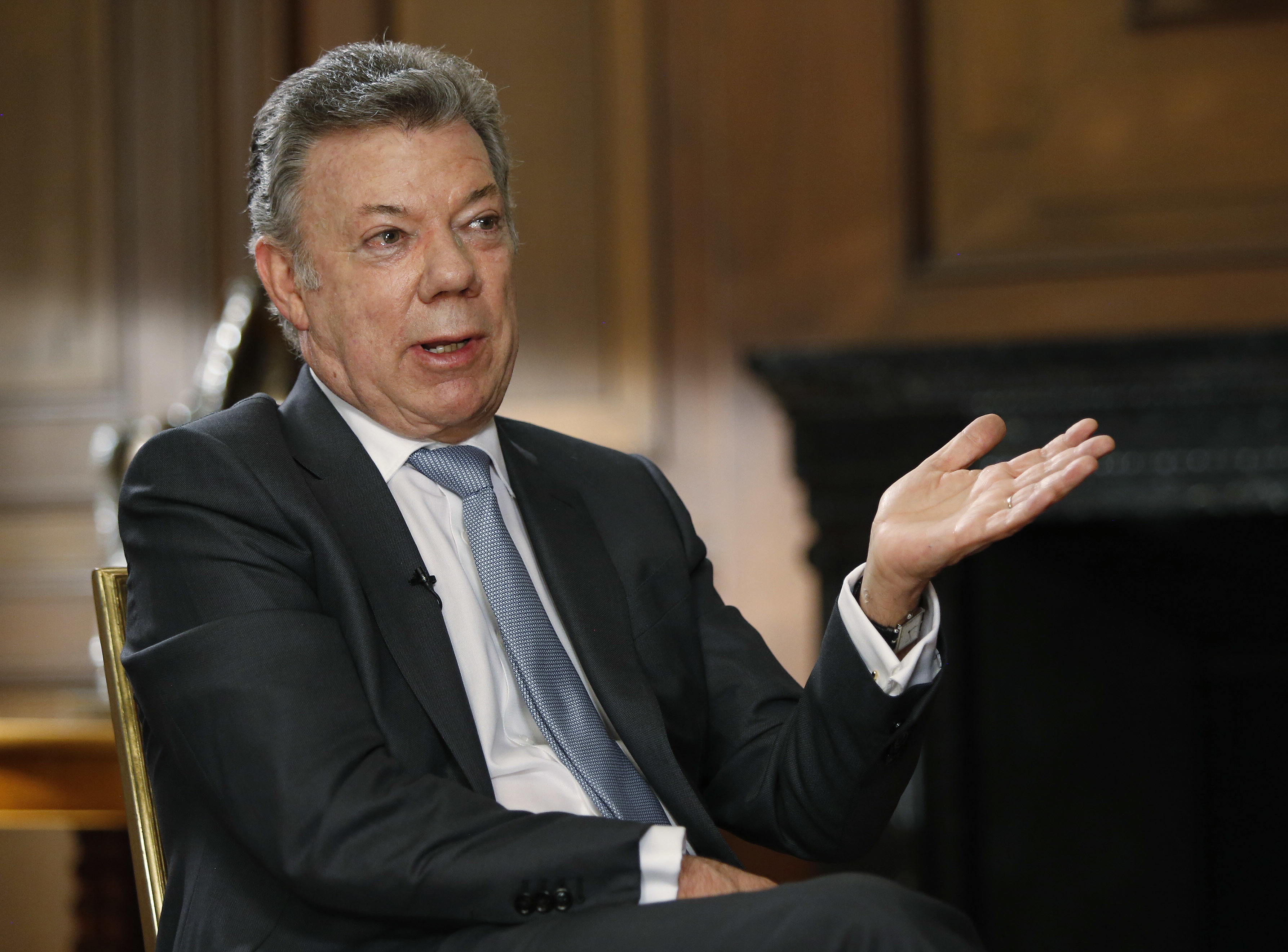 Santos sees Colombia peace deal safe under hawkish successor