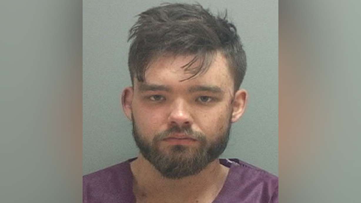 Man charged with murdering 2 in his backyard