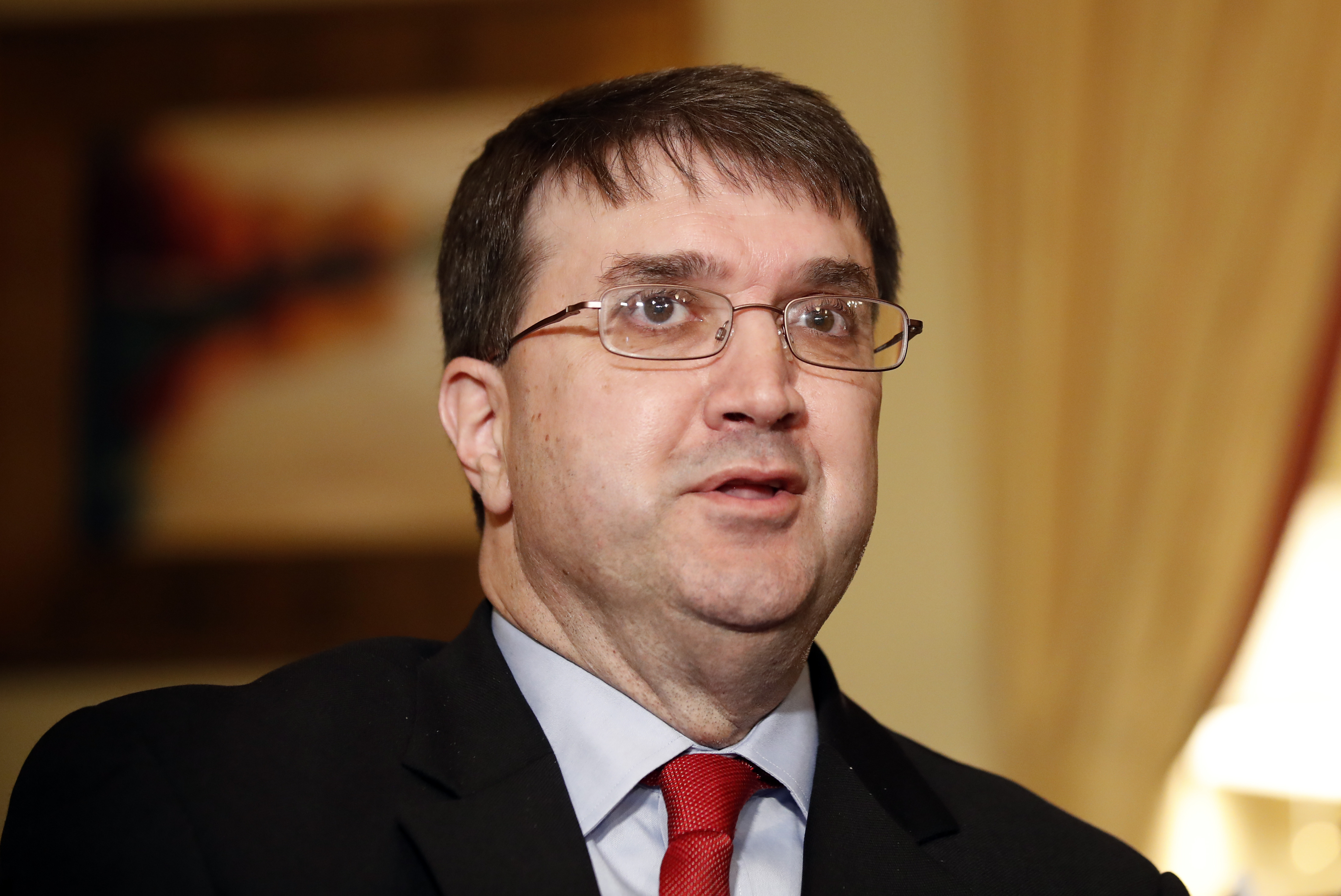 The Latest: Wilkie says he can stand up to White House