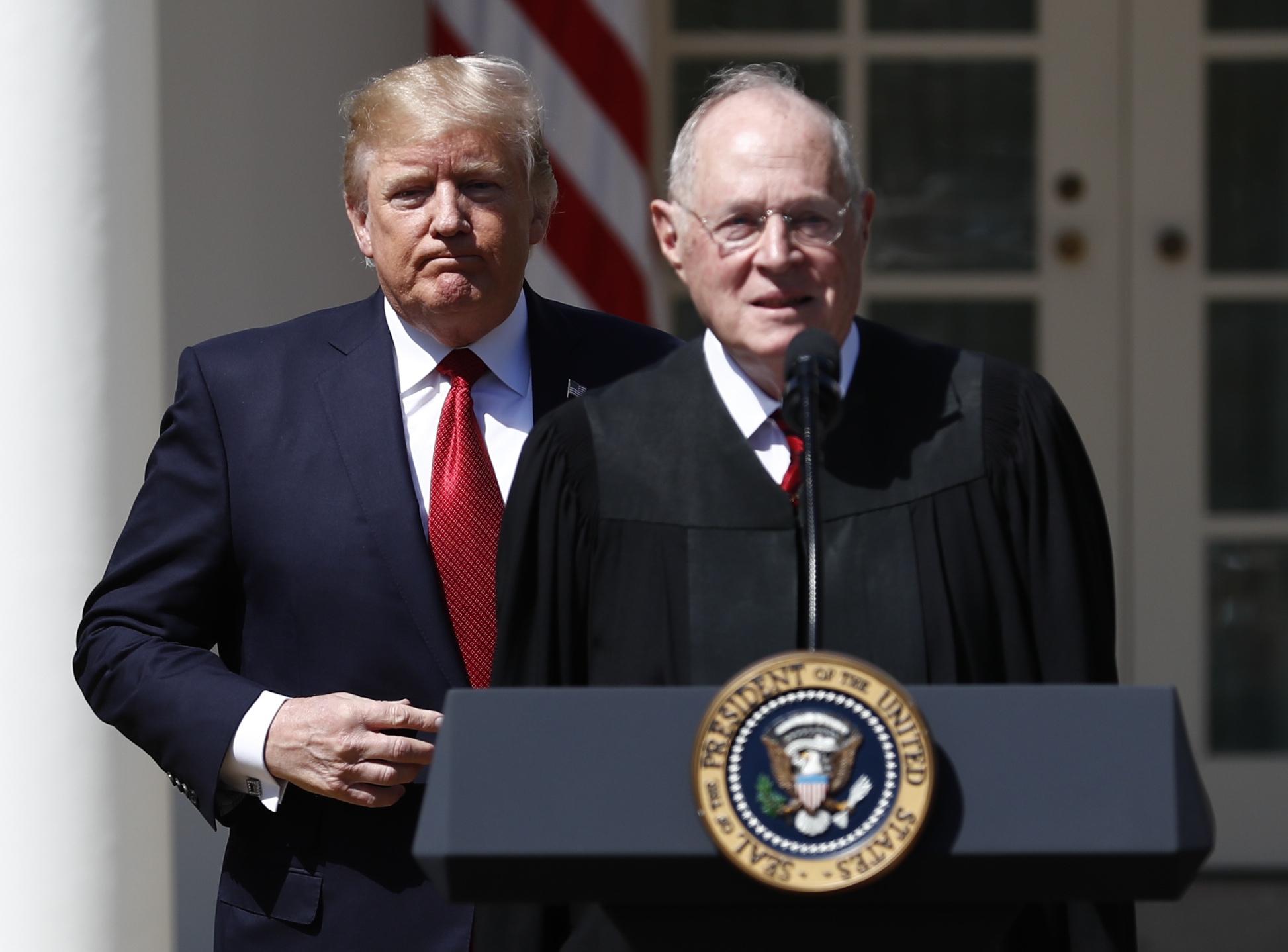 Full text of Justice Kennedy's letter to President Trump