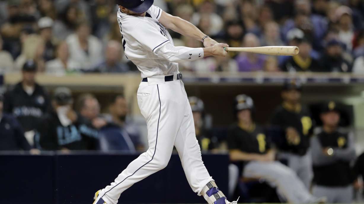 Myers, Lucchesi lead Padres over Pirates, 4-3