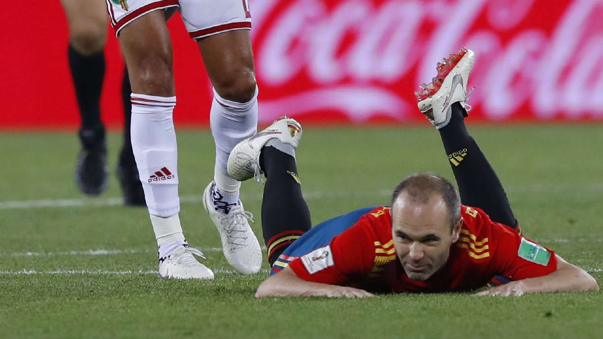 The Latest: Subasic ties World Cup record in shootout
