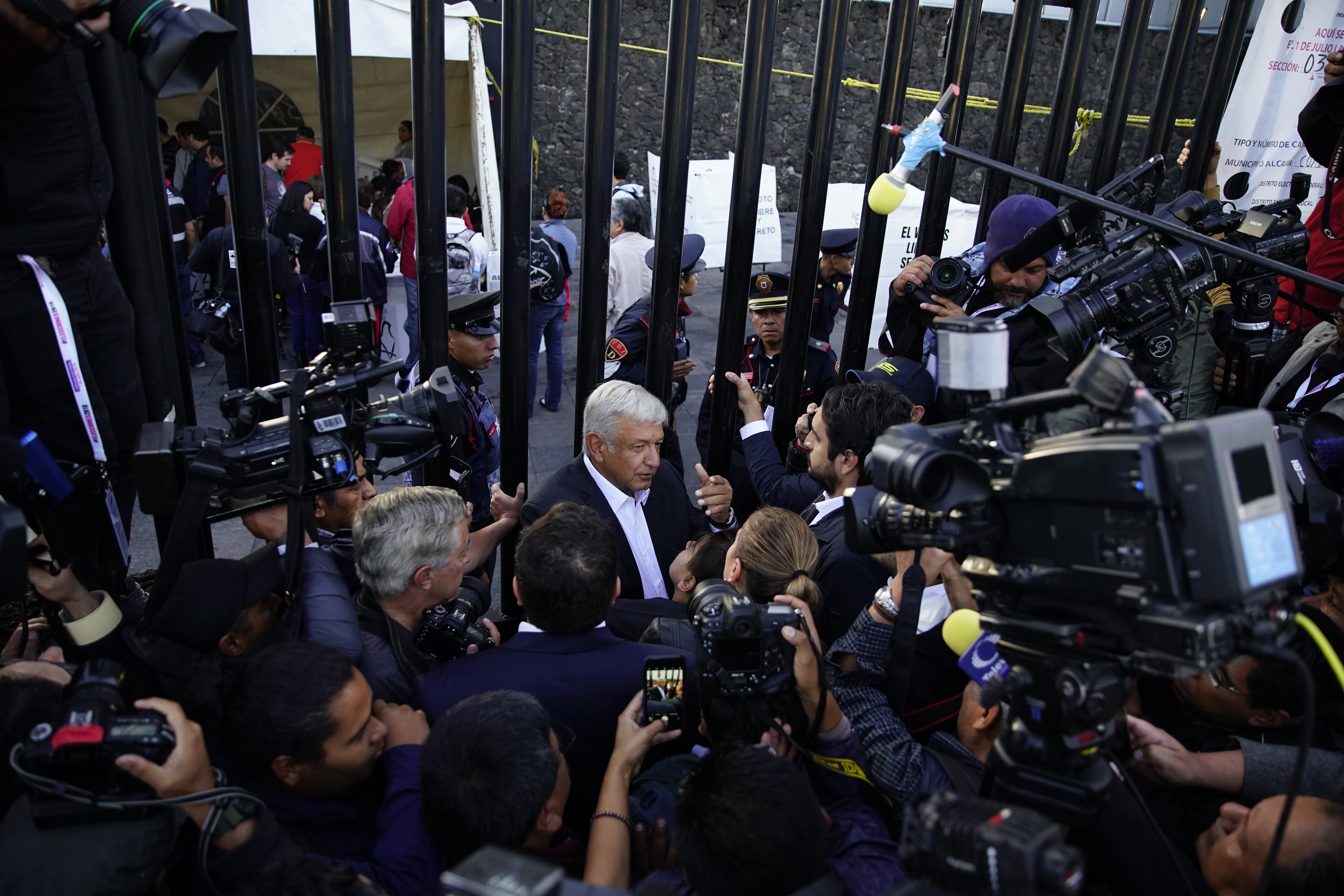 Mexico's Lopez Obrador claims historic win, broad mandate