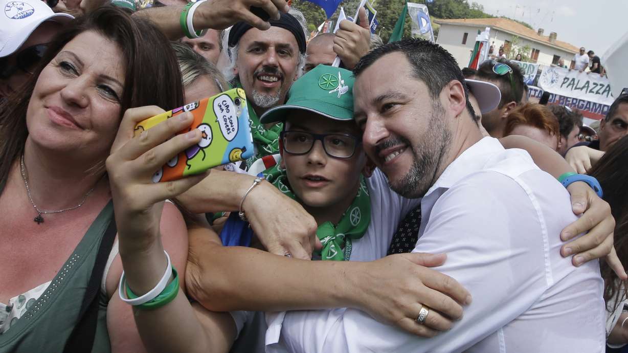 Italy's Salvini: EU election to be referendum on migration