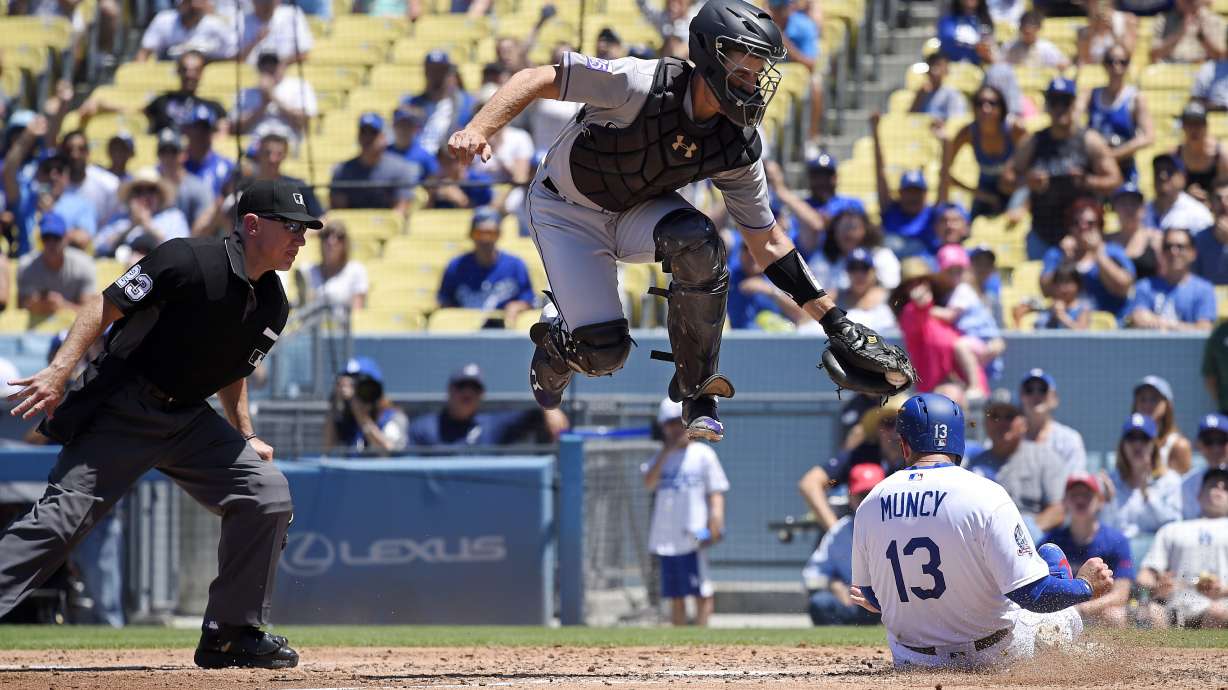 Kemp drives in 4, Dodgers avoid sweep, beat Rockies 6-4
