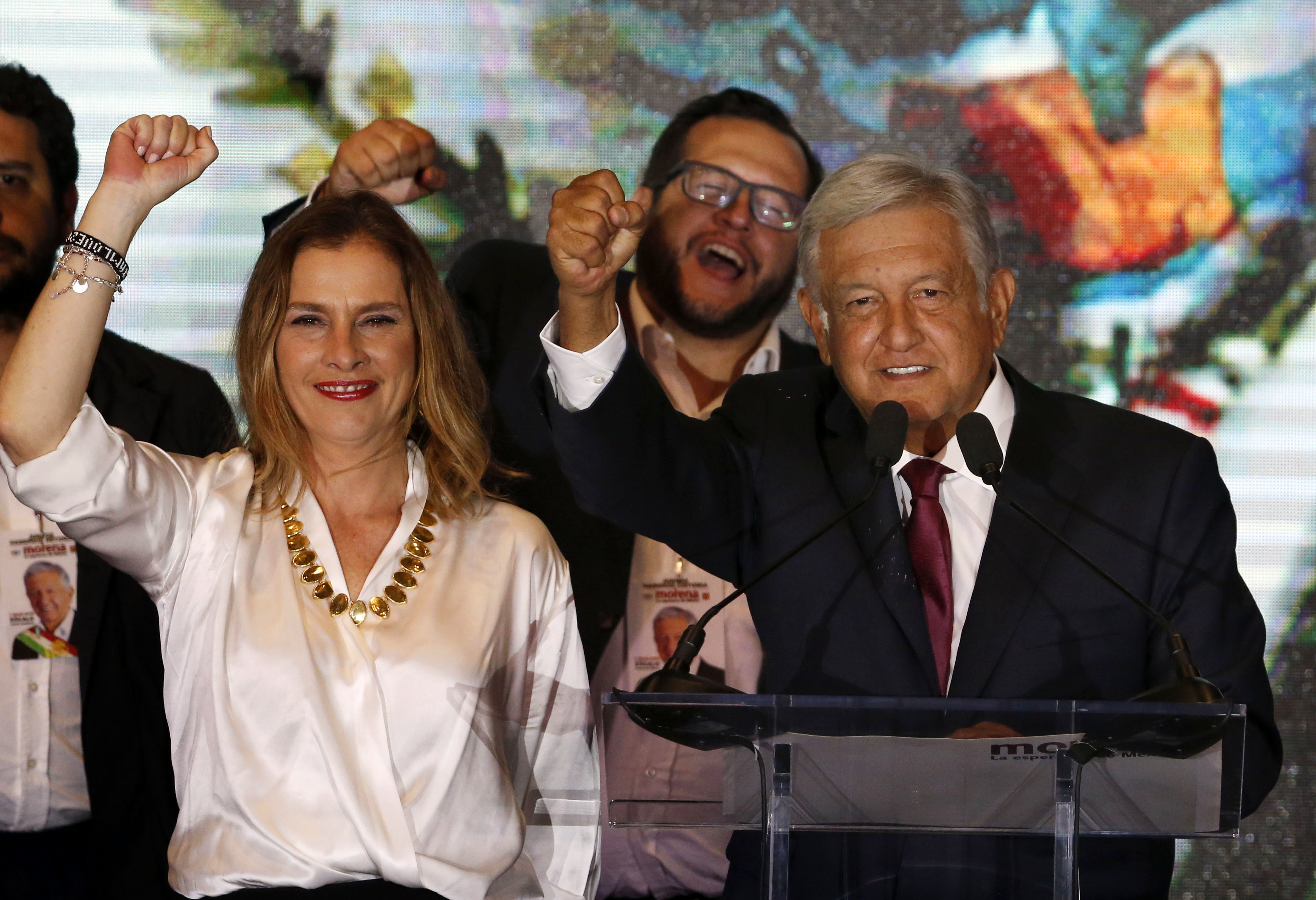 Mexico gives leftist Lopez Obrador big presidential win