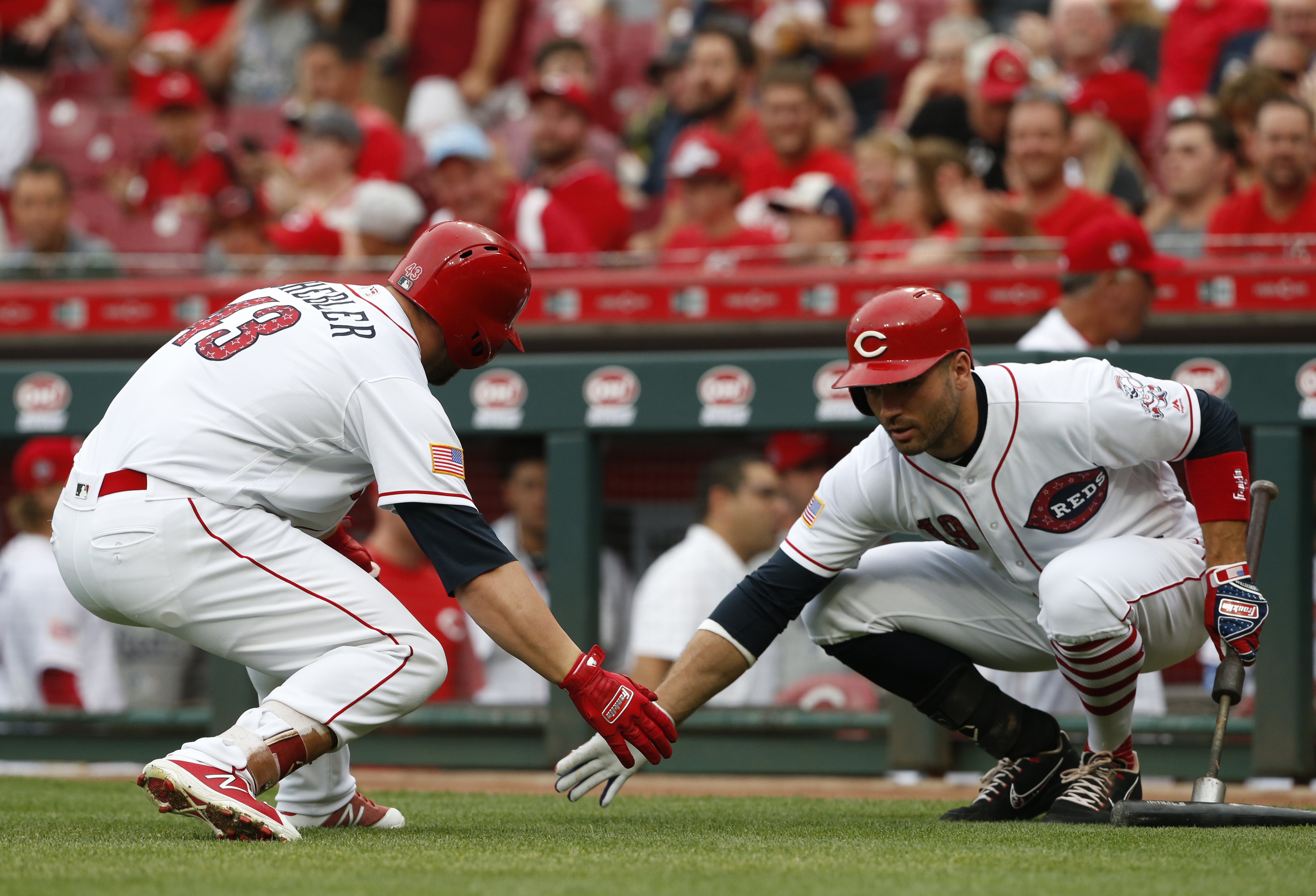 Blandino's double caps Reds' rally to 5-3 win over White Sox
