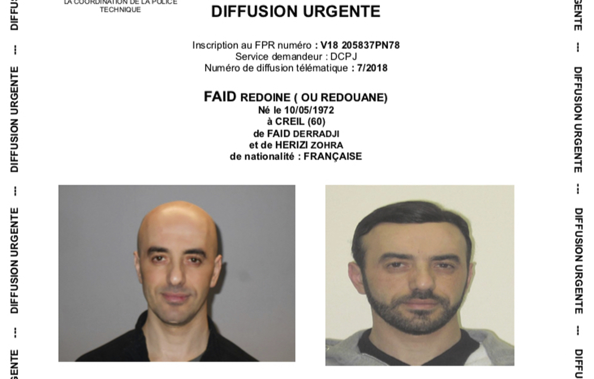 Escaped French criminal had small team of loyal accomplices
