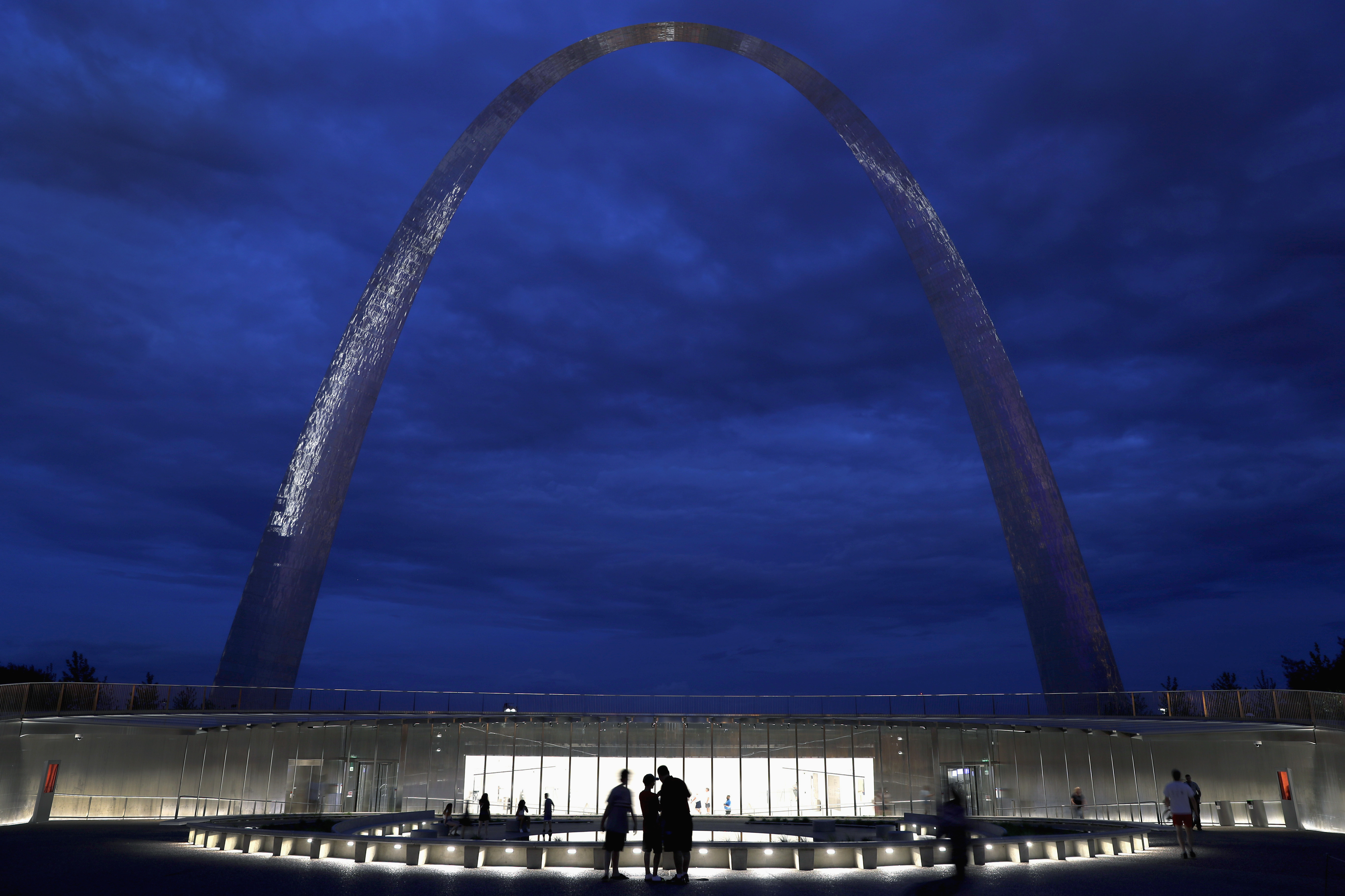 The Latest: Renovated museum opens at Gateway Arch