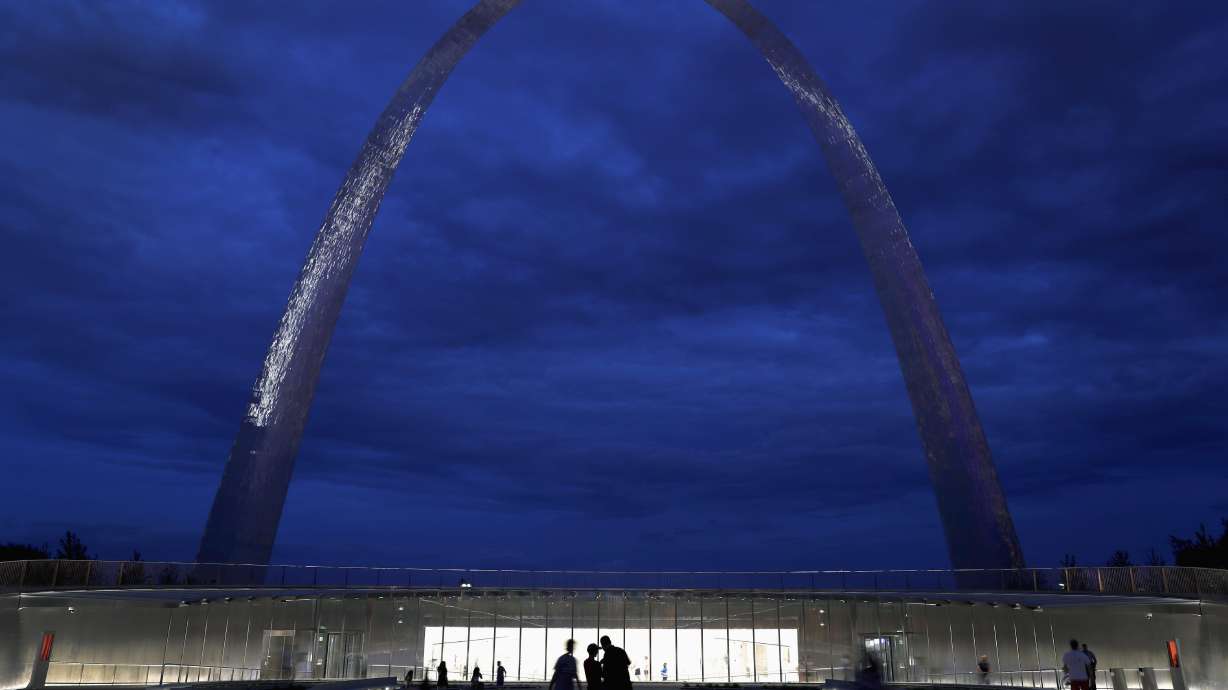 The Latest: Renovated museum opens at Gateway Arch