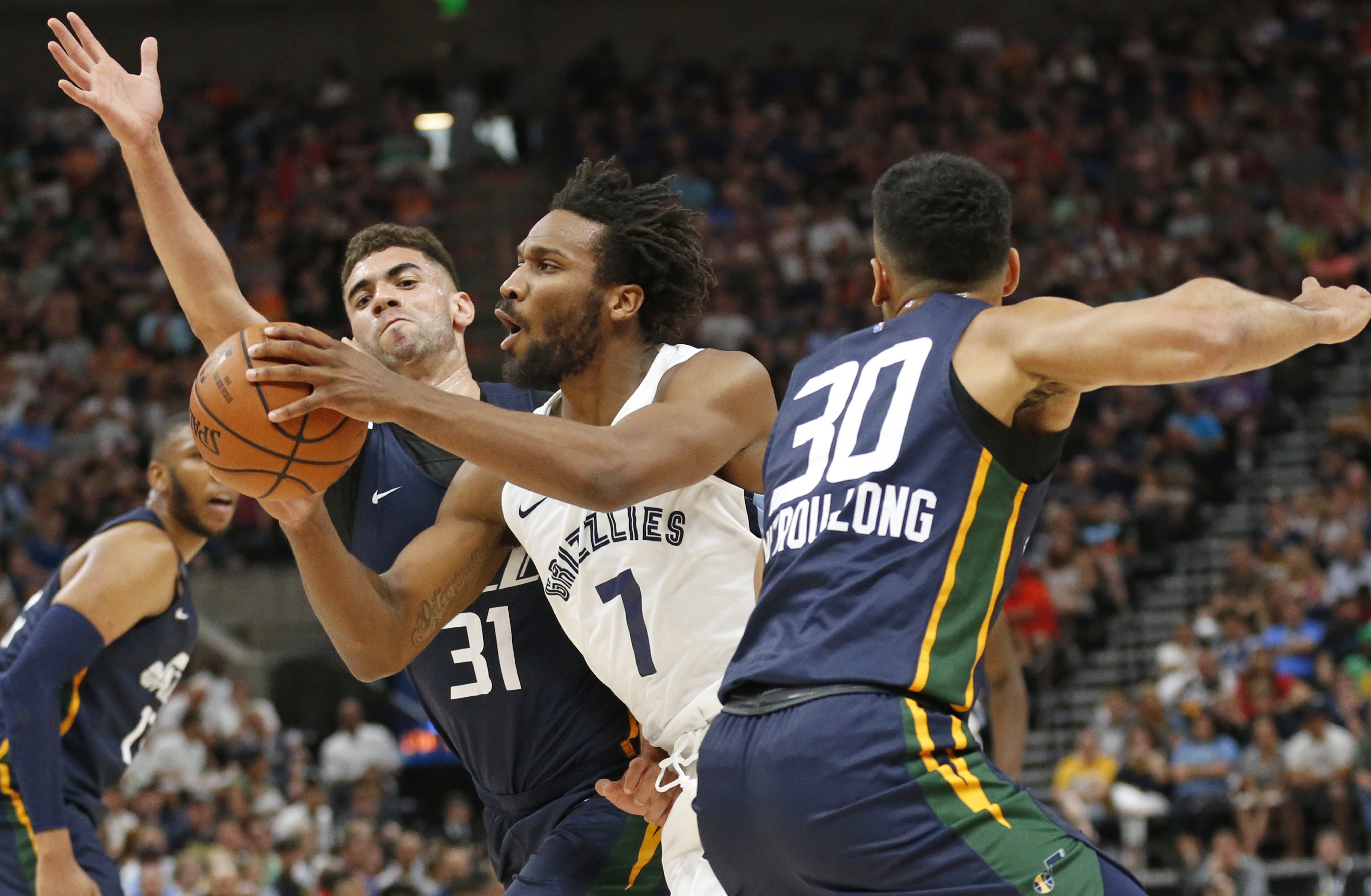 The Triple Team: Jazz starters almost complete 26-point comeback against Memphis