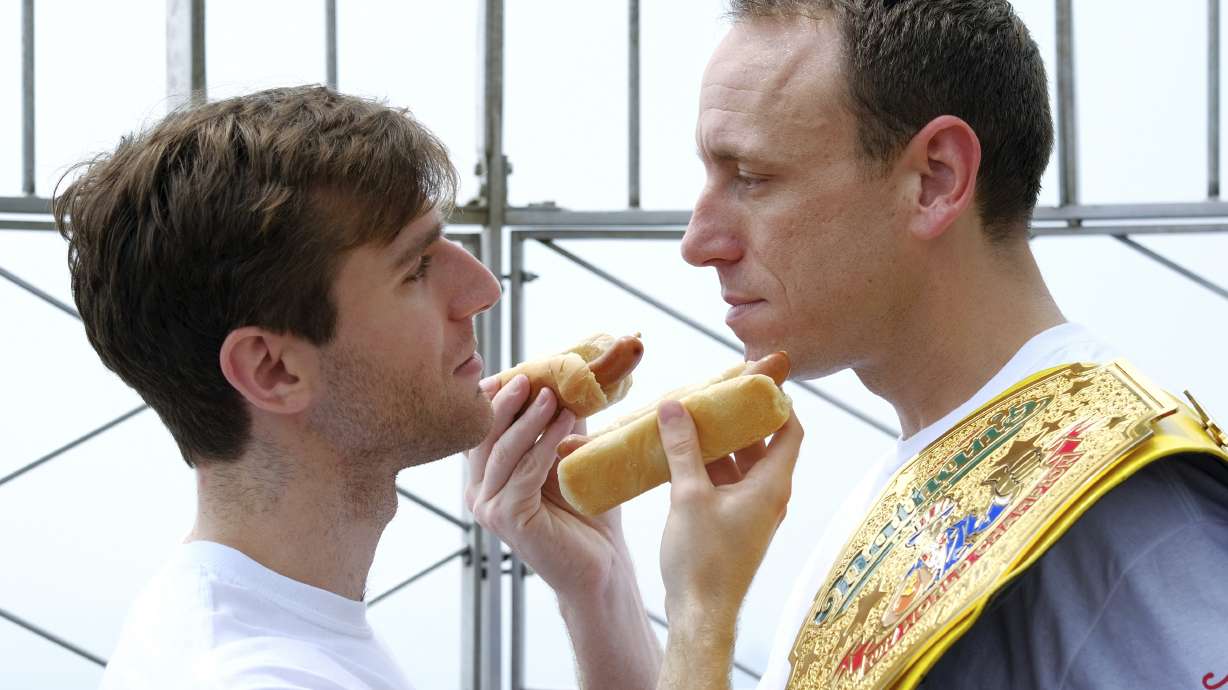 The Latest: Judging errors cast confusion at hot dog contest
