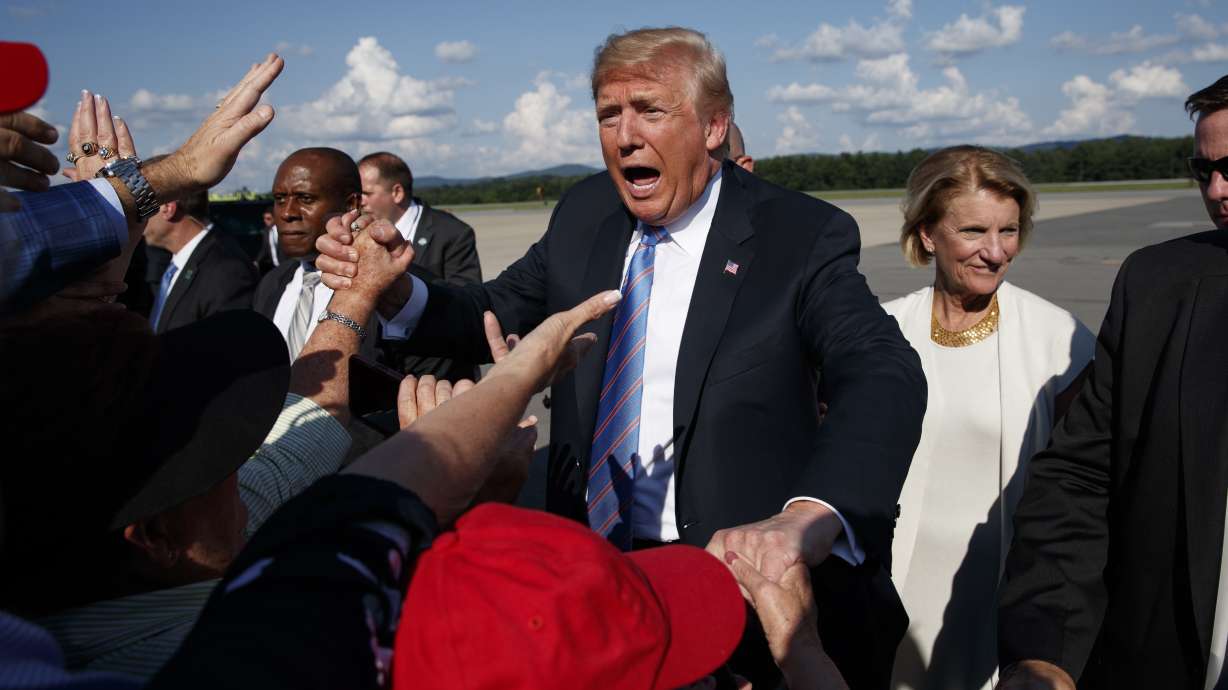 The Latest: Pence meets with contenders for Supreme Court