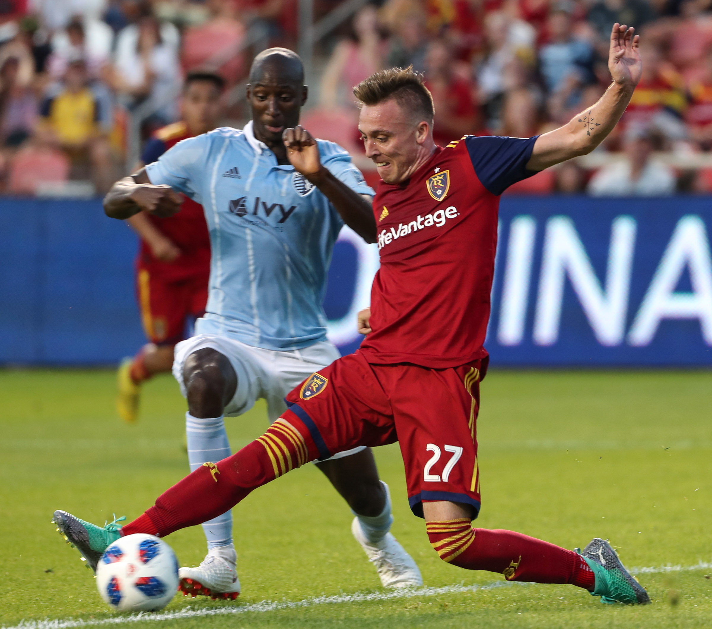 Real Salt Lake explodes for 4 goals in win over Sporting Kansas City, 4-2