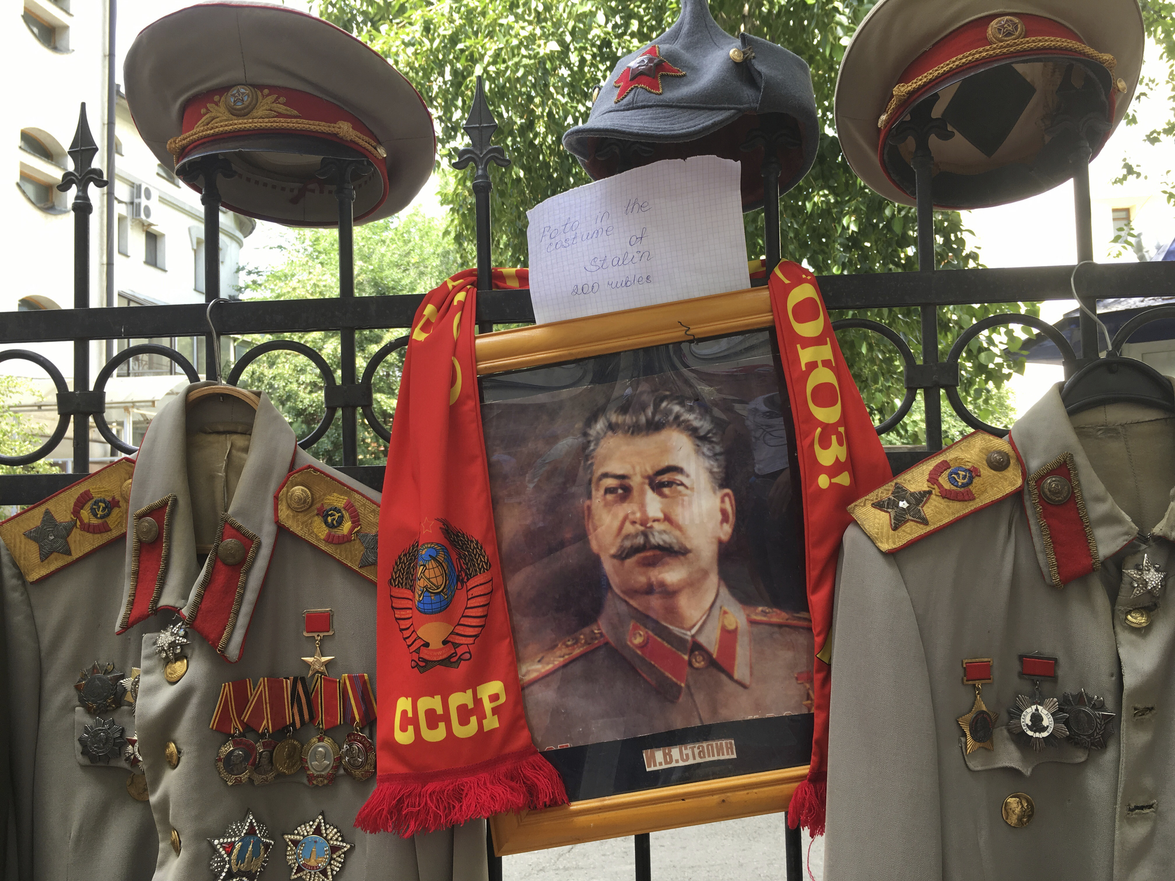 Where do World Cup fans meet? At Stalin's secret bunker