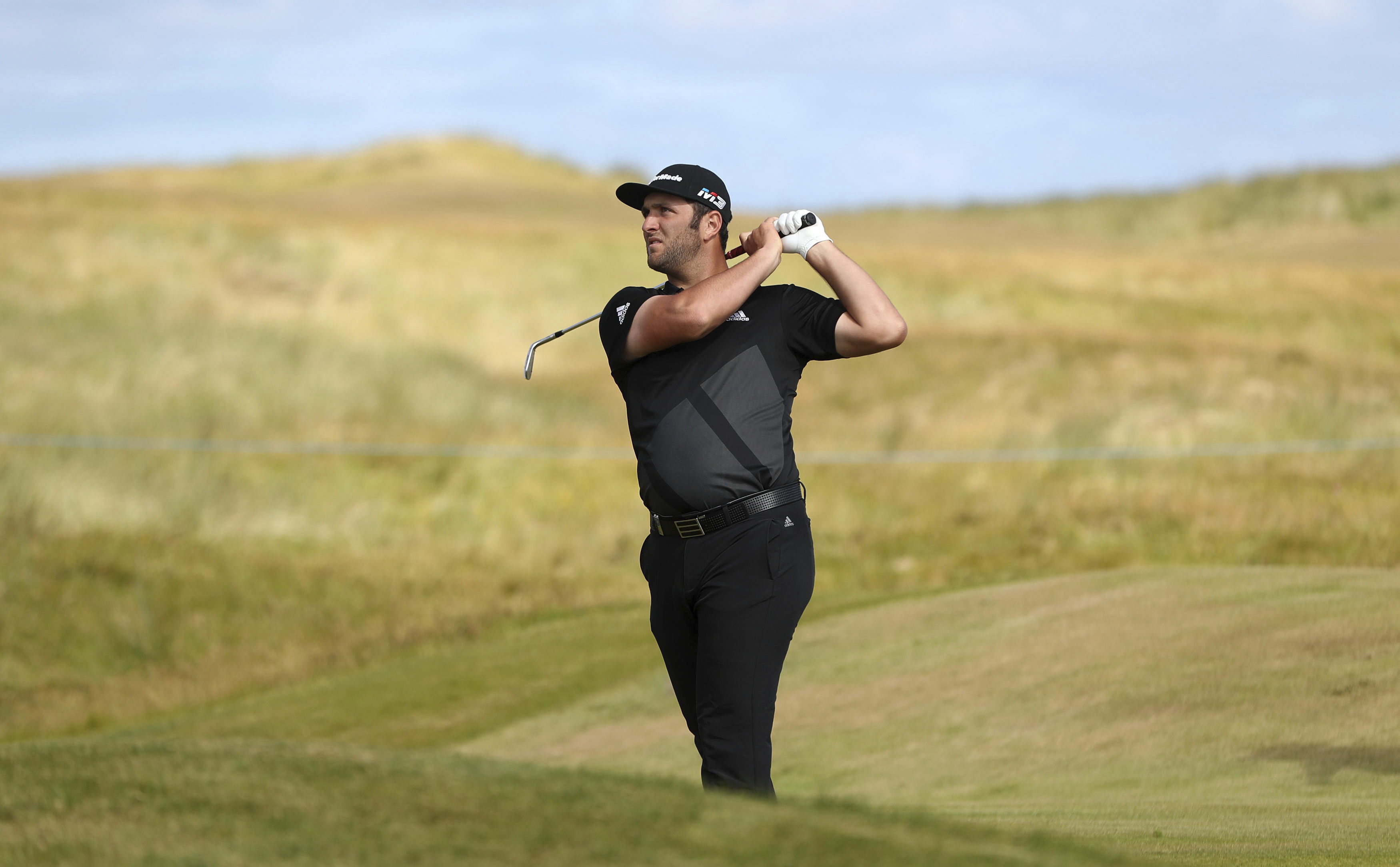 Rahm shoots 74, already 7 strokes off pace at Irish Open