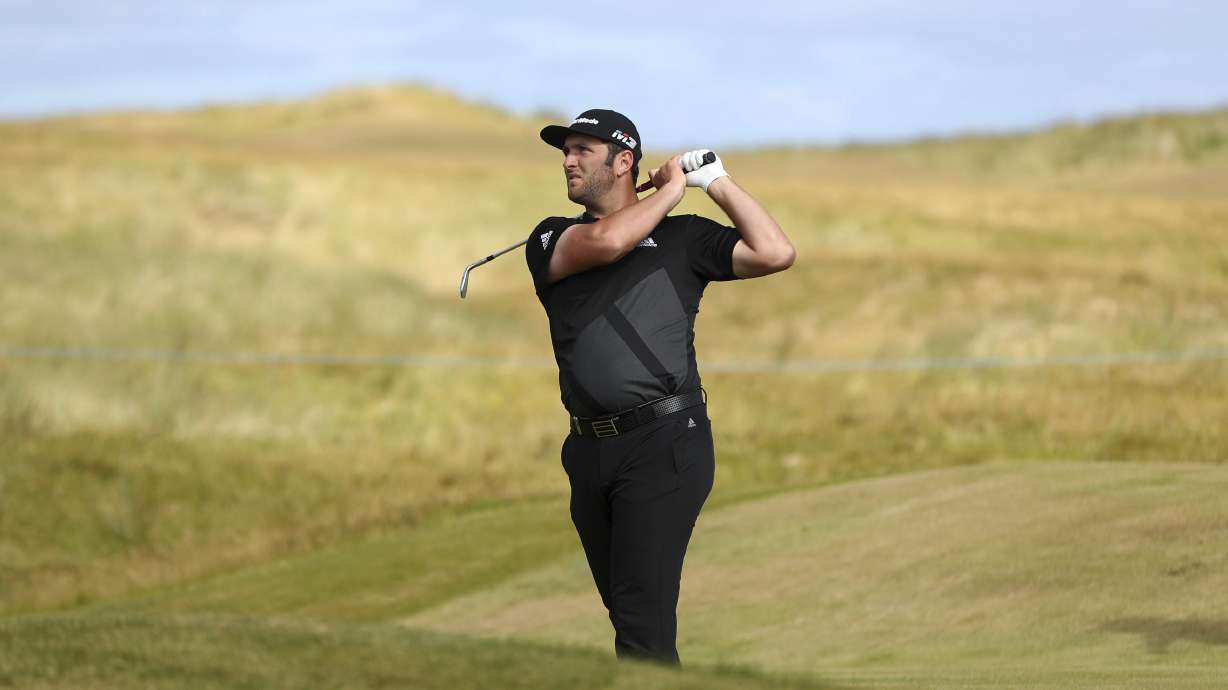 Rahm shoots 74, already 7 strokes off pace at Irish Open