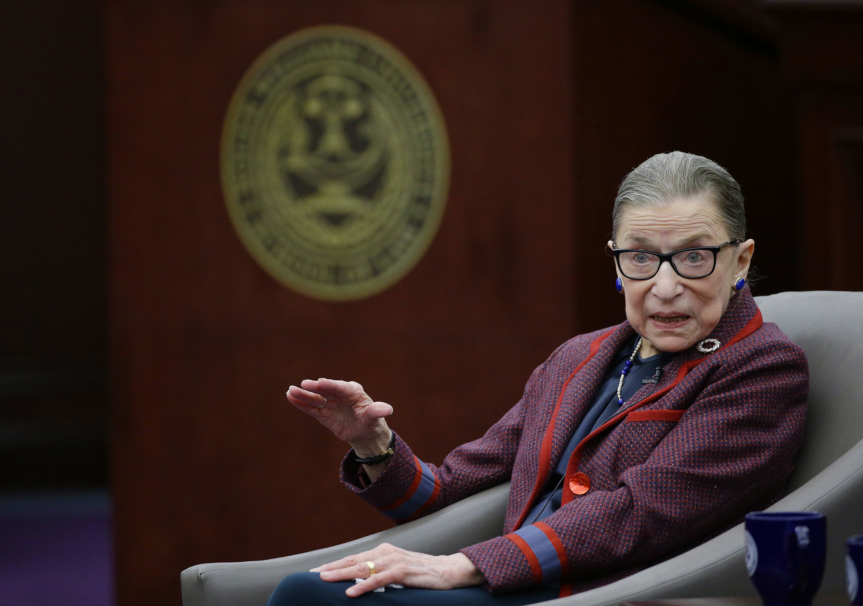 Justice Ginsburg bemoans partisan divide in Congress