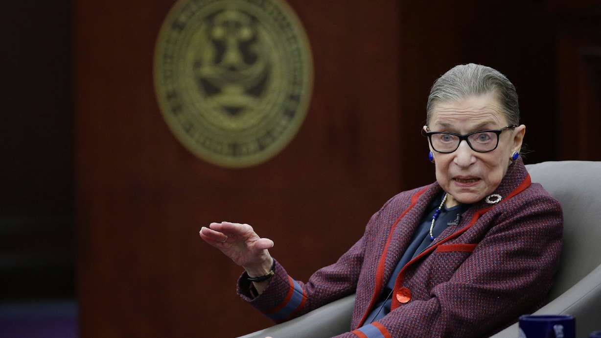 Justice Ginsburg bemoans partisan divide in Congress