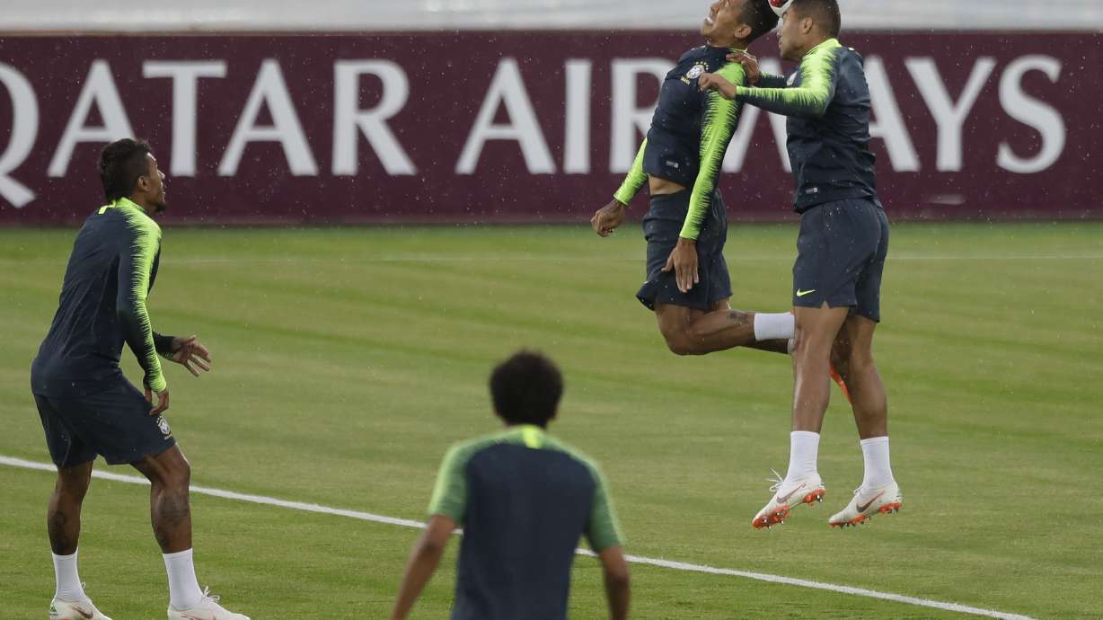 Brazil says Danilo out of World Cup with ankle injury