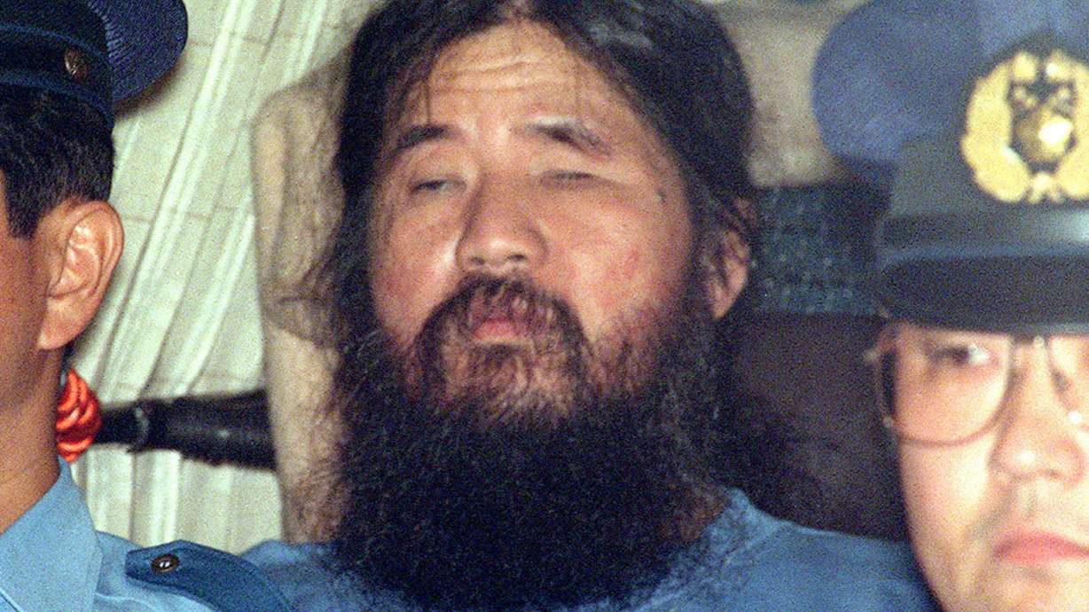 The Latest: Japanese minister calls cult's crimes heinous